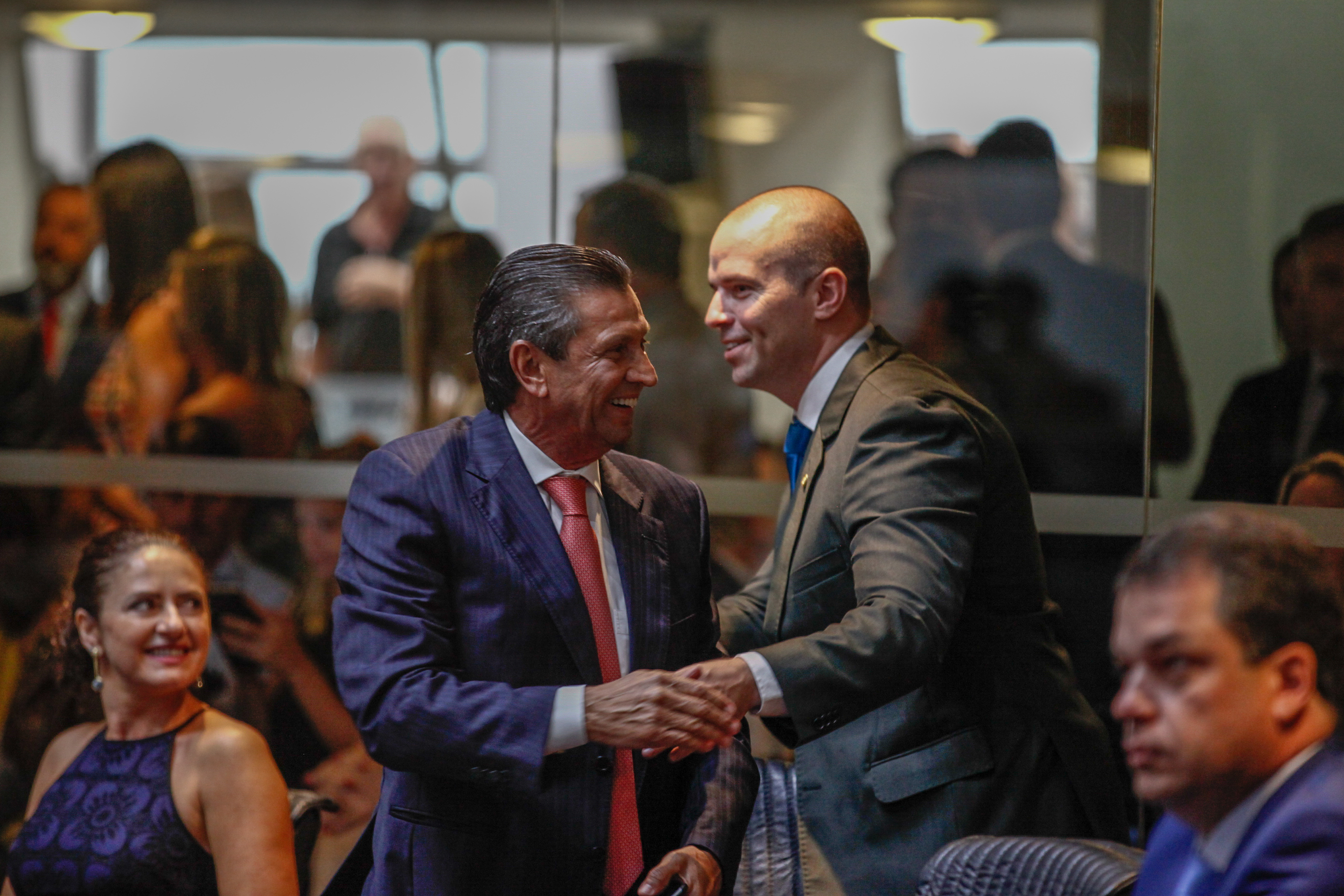 Posse dos Deputados Estaduais - Bastidores.