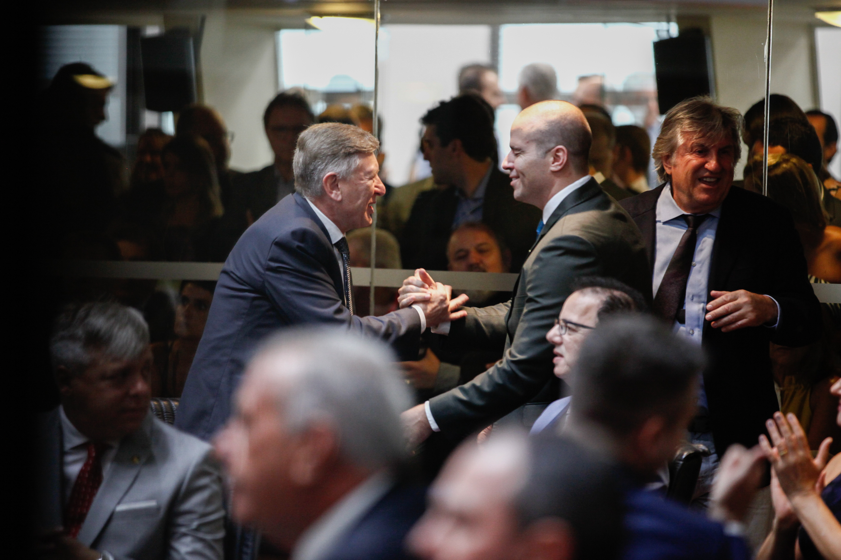 Posse dos Deputados Estaduais - Bastidores.