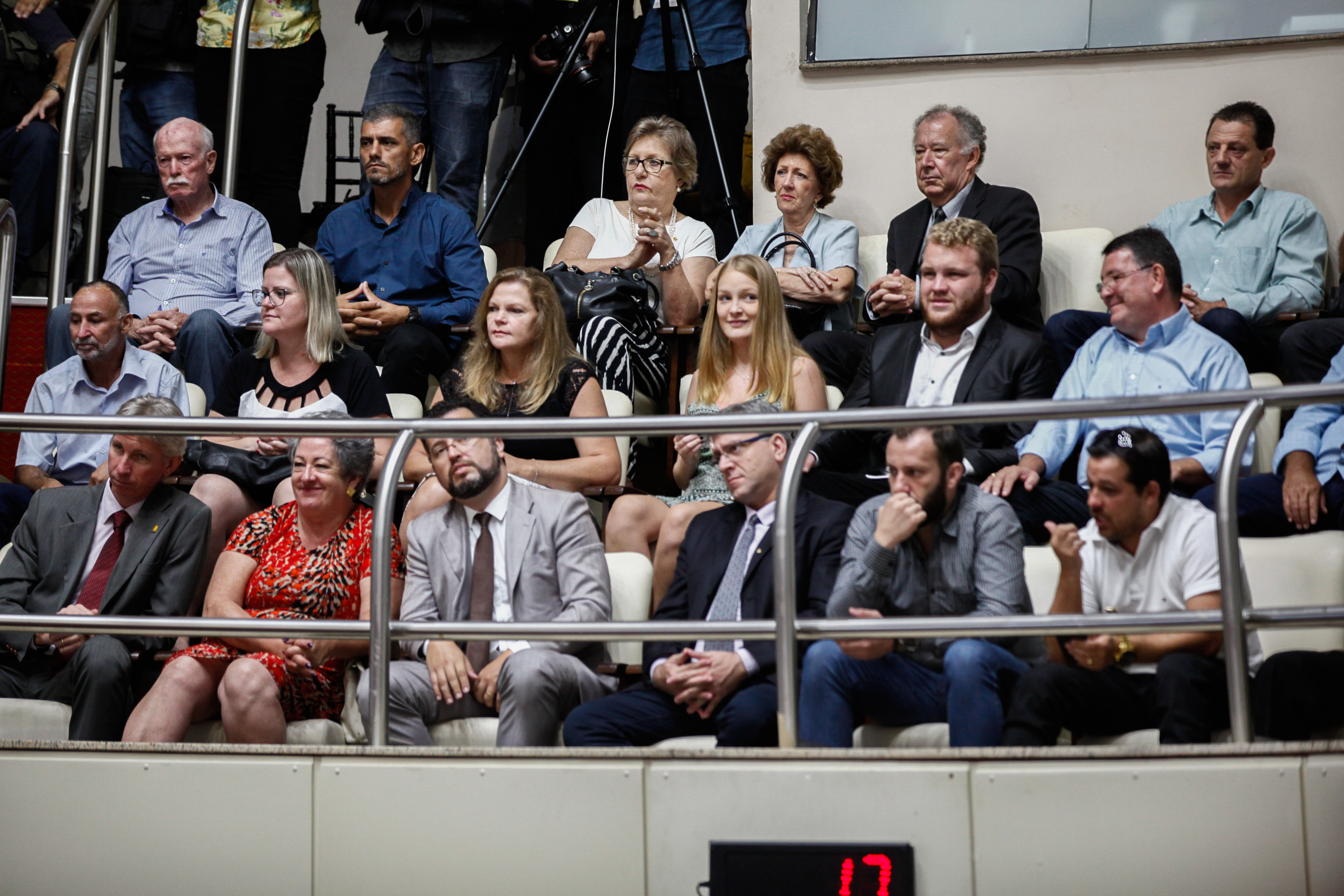 Posse dos Deputados Estaduais - Bastidores.