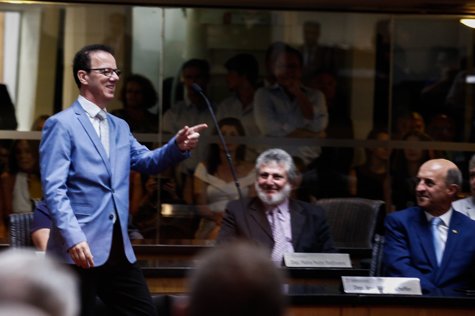 Posse dos Deputados Estaduais - Bastidores.