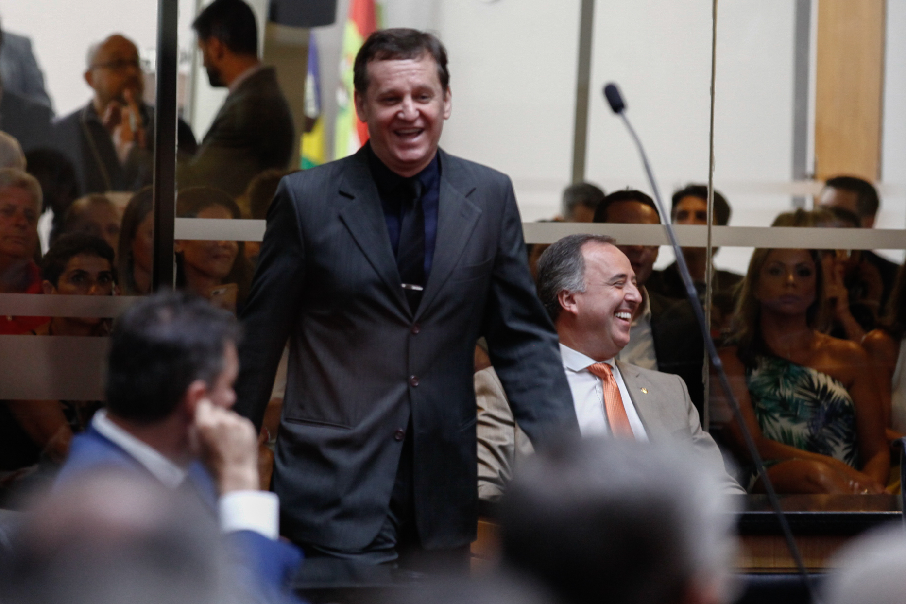 Posse dos Deputados Estaduais - Bastidores.