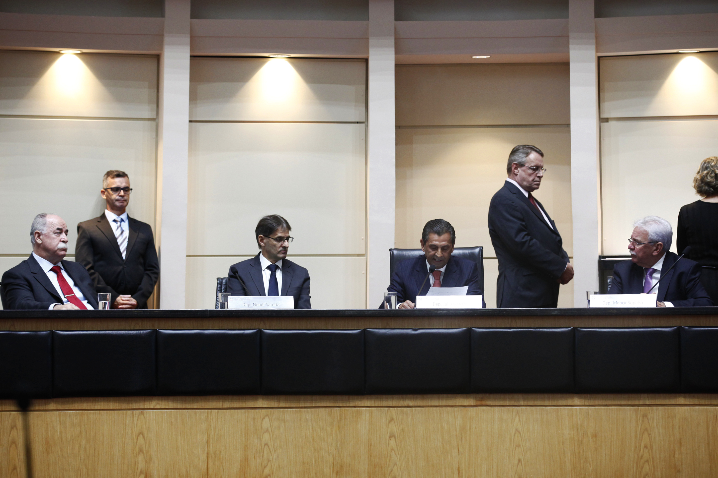 Presidente da Alesc Eleito Júlio Garcia Faz Discurso de Posse