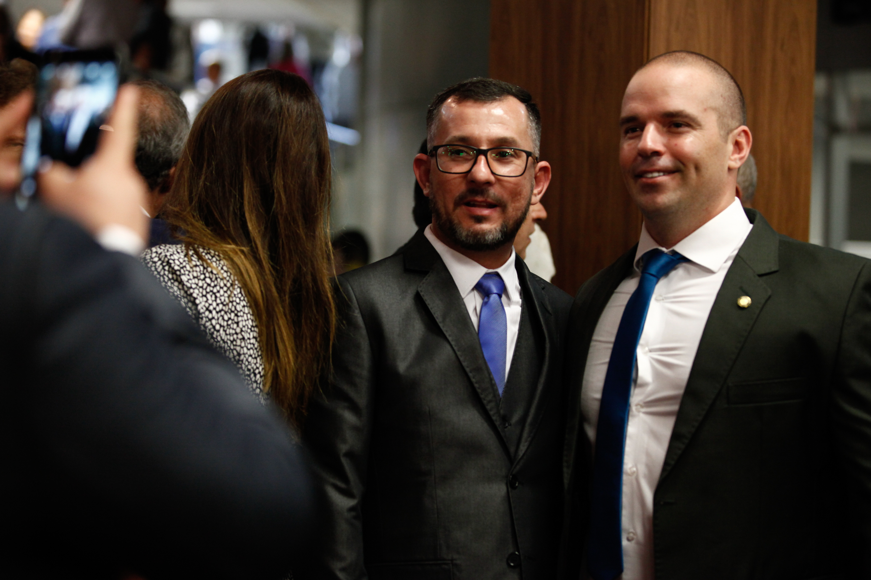 Posse dos Deputados Estaduais - Bastidores.