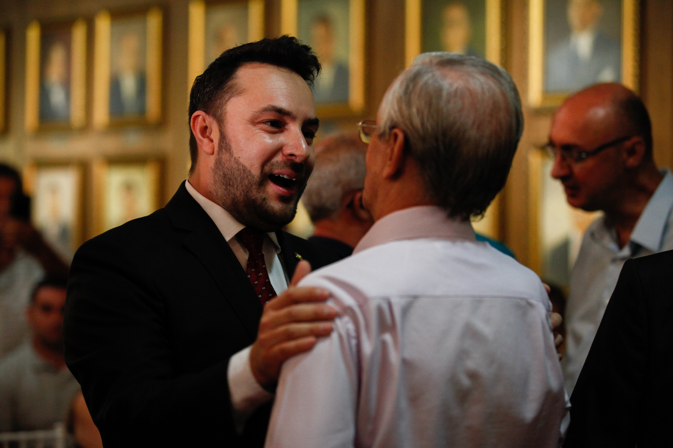 Posse dos Deputados Estaduais - Bastidores.