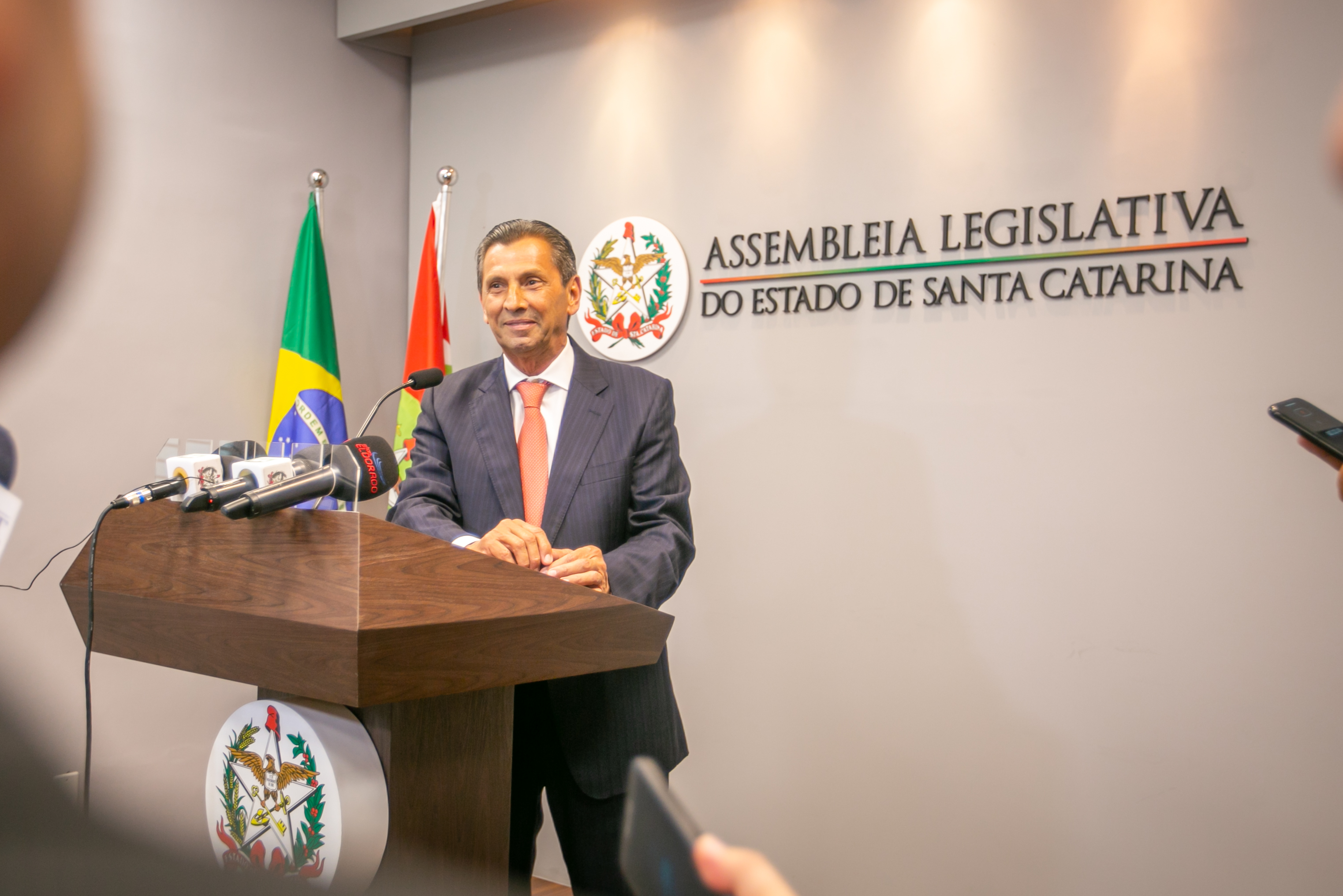 4 – Coletiva de Imprensa com o Presidente Julio Garcia