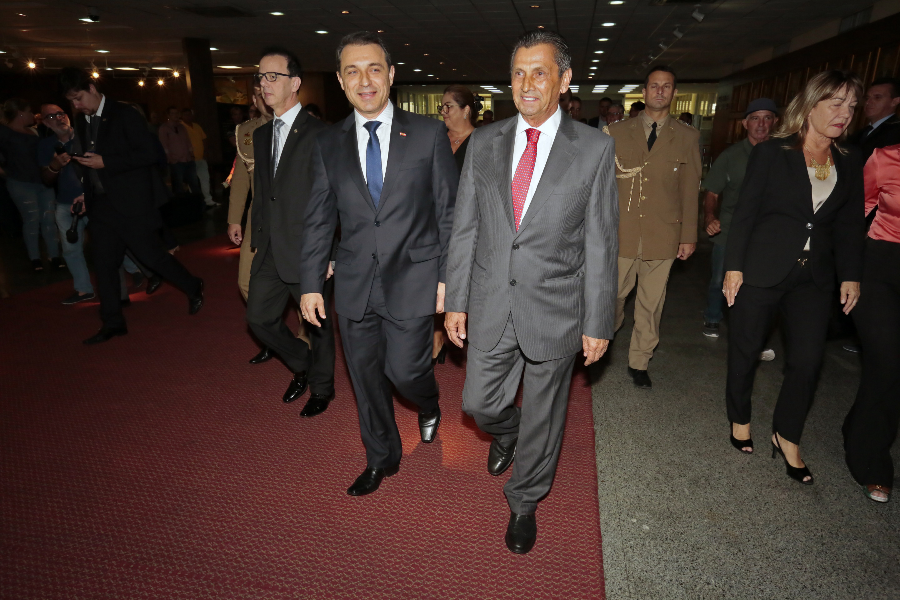 BASTIDORES - Leitura da Mensagem do Governador aos Deputados Estaduais de SC.