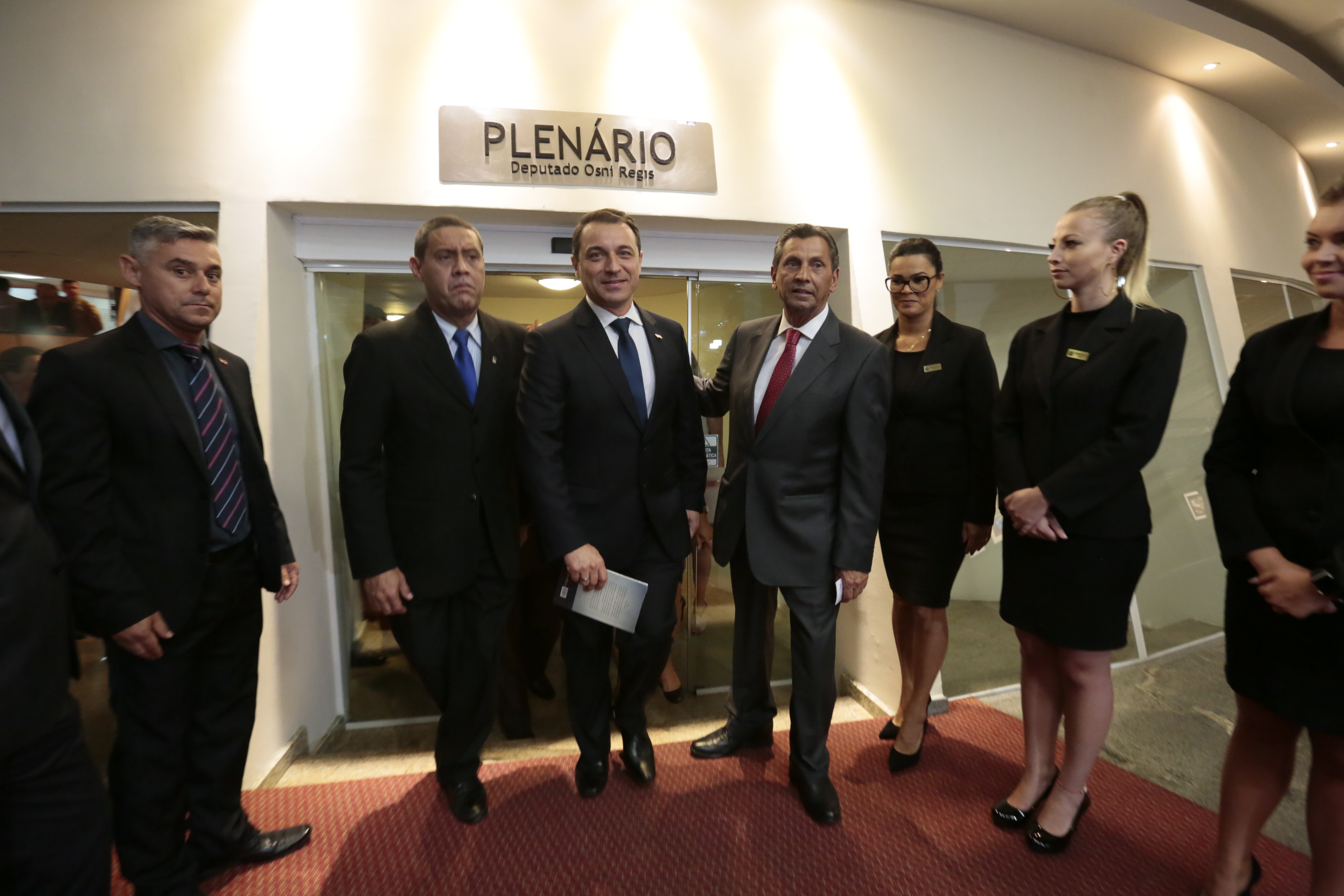BASTIDORES - Leitura da Mensagem do Governador aos Deputados Estaduais de SC.