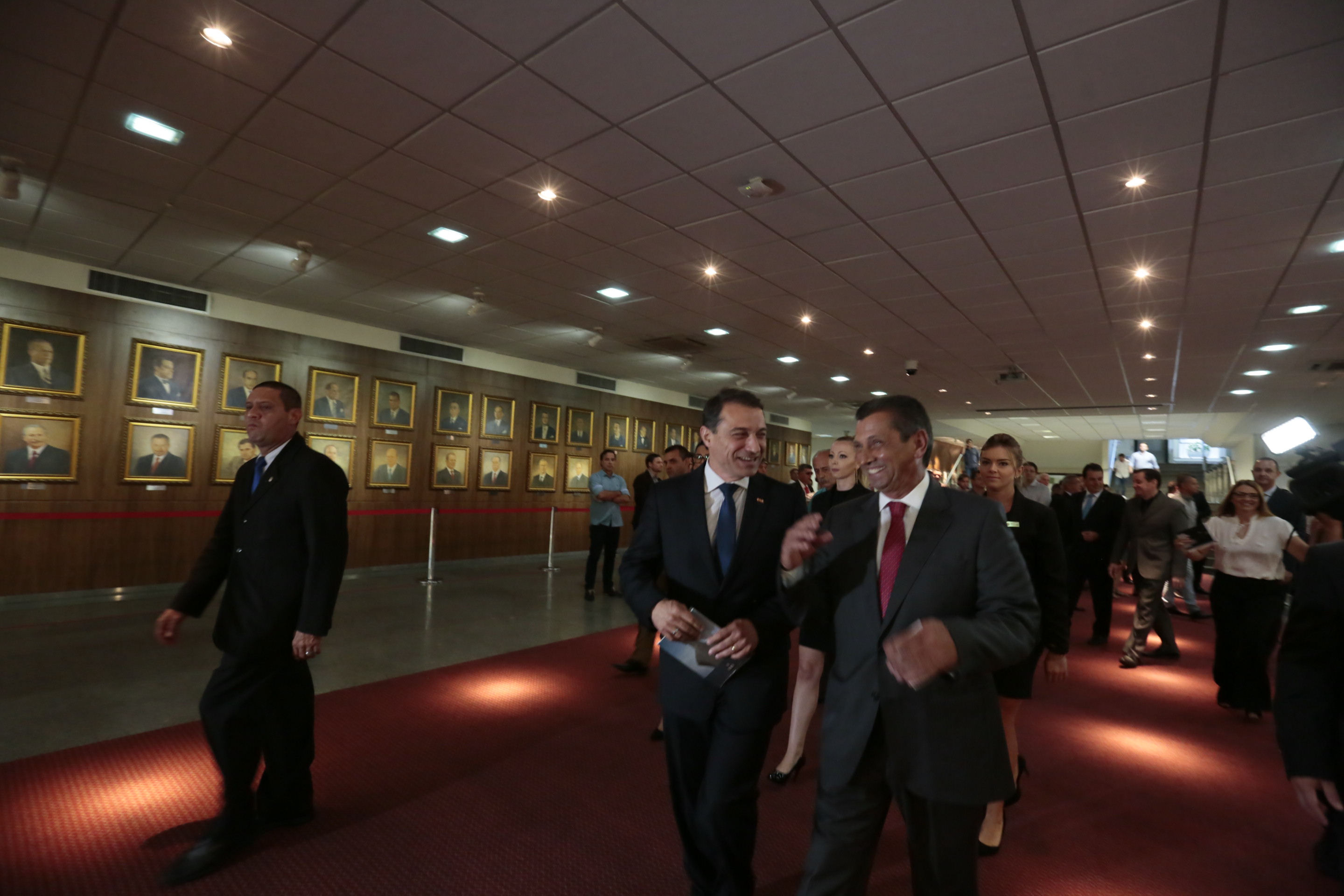BASTIDORES - Leitura da Mensagem do Governador aos Deputados Estaduais de SC.
