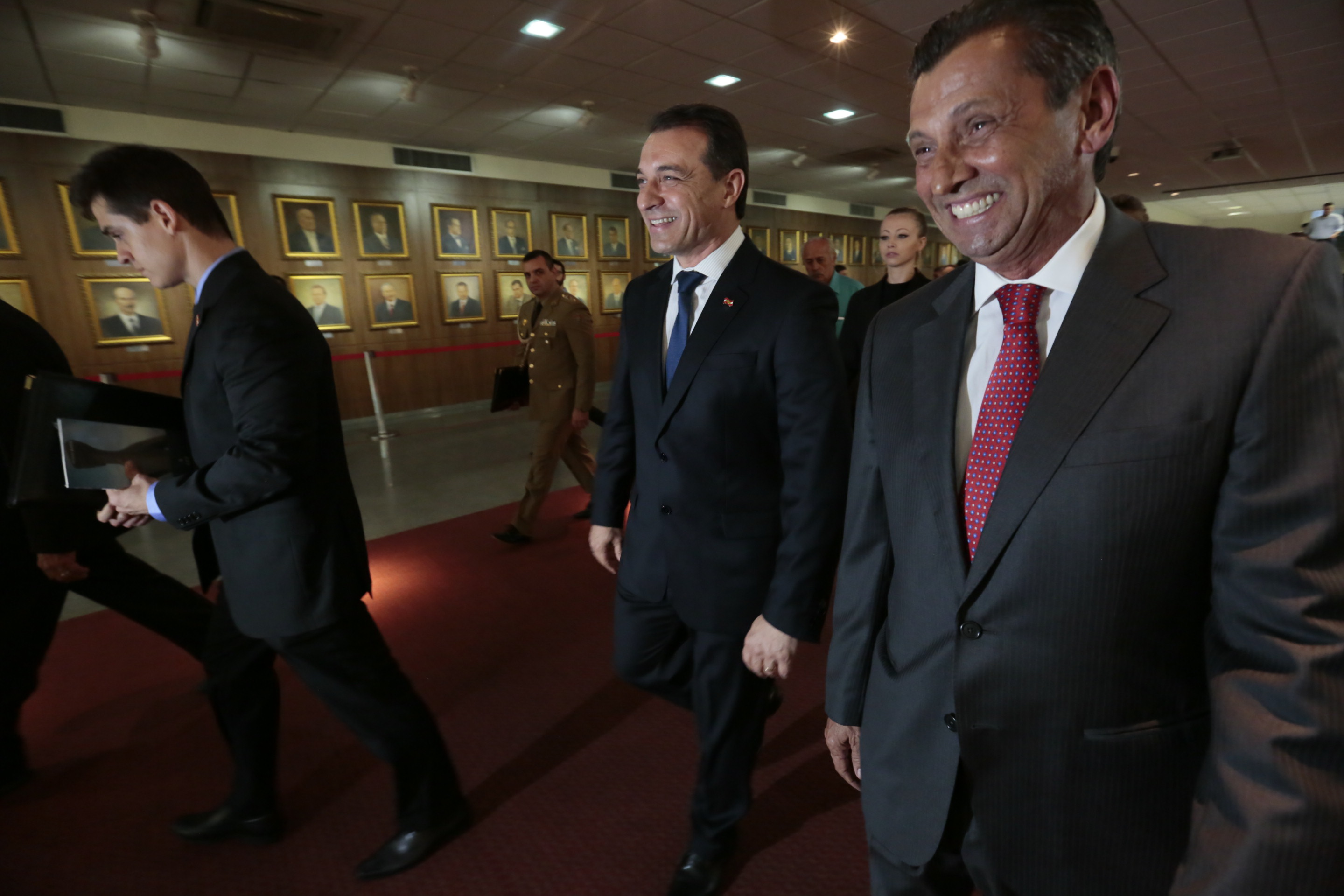 BASTIDORES - Leitura da Mensagem do Governador aos Deputados Estaduais de SC.