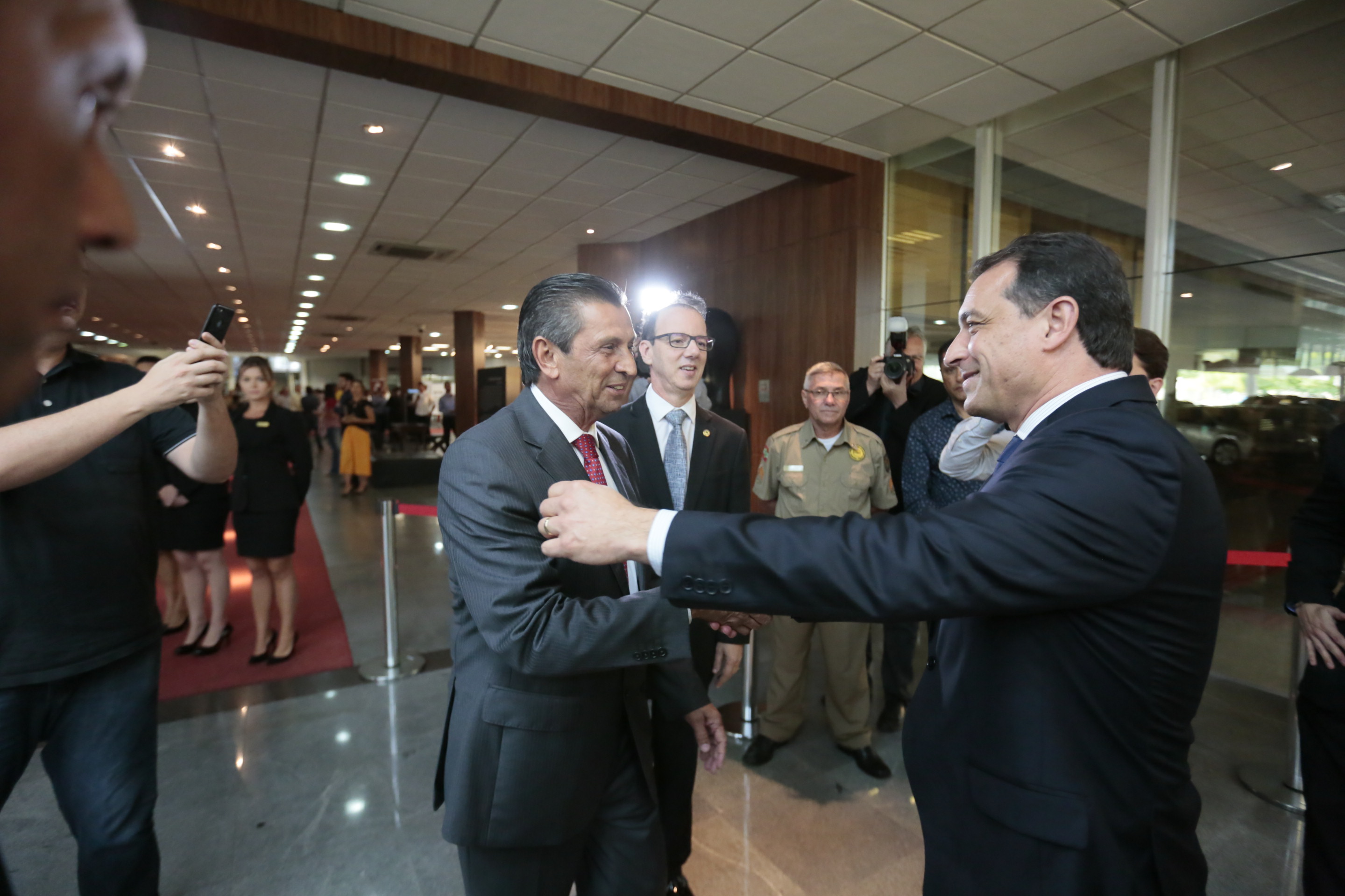 BASTIDORES - Leitura da Mensagem do Governador aos Deputados Estaduais de SC.