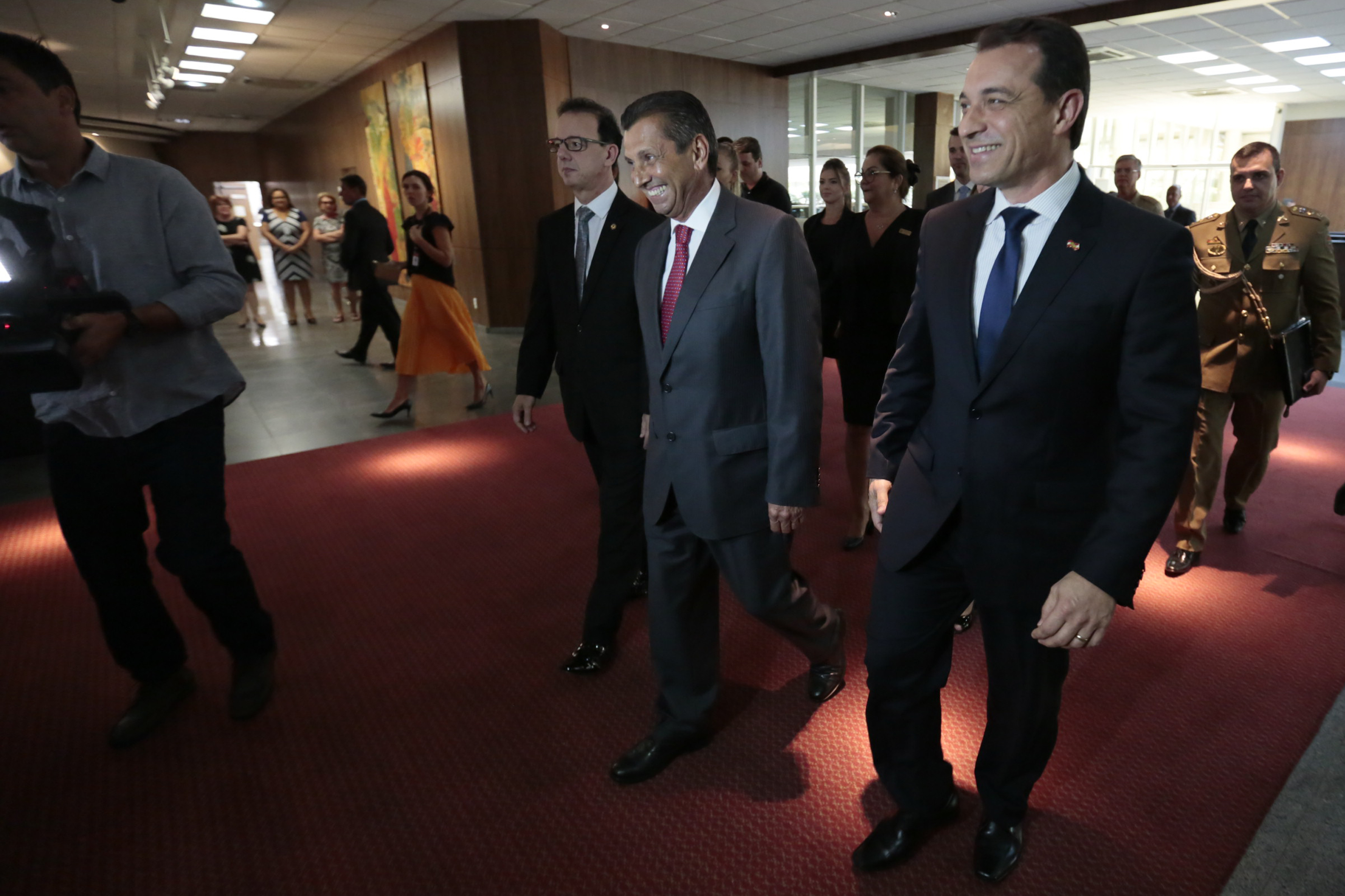 BASTIDORES - Leitura da Mensagem do Governador aos Deputados Estaduais de SC.