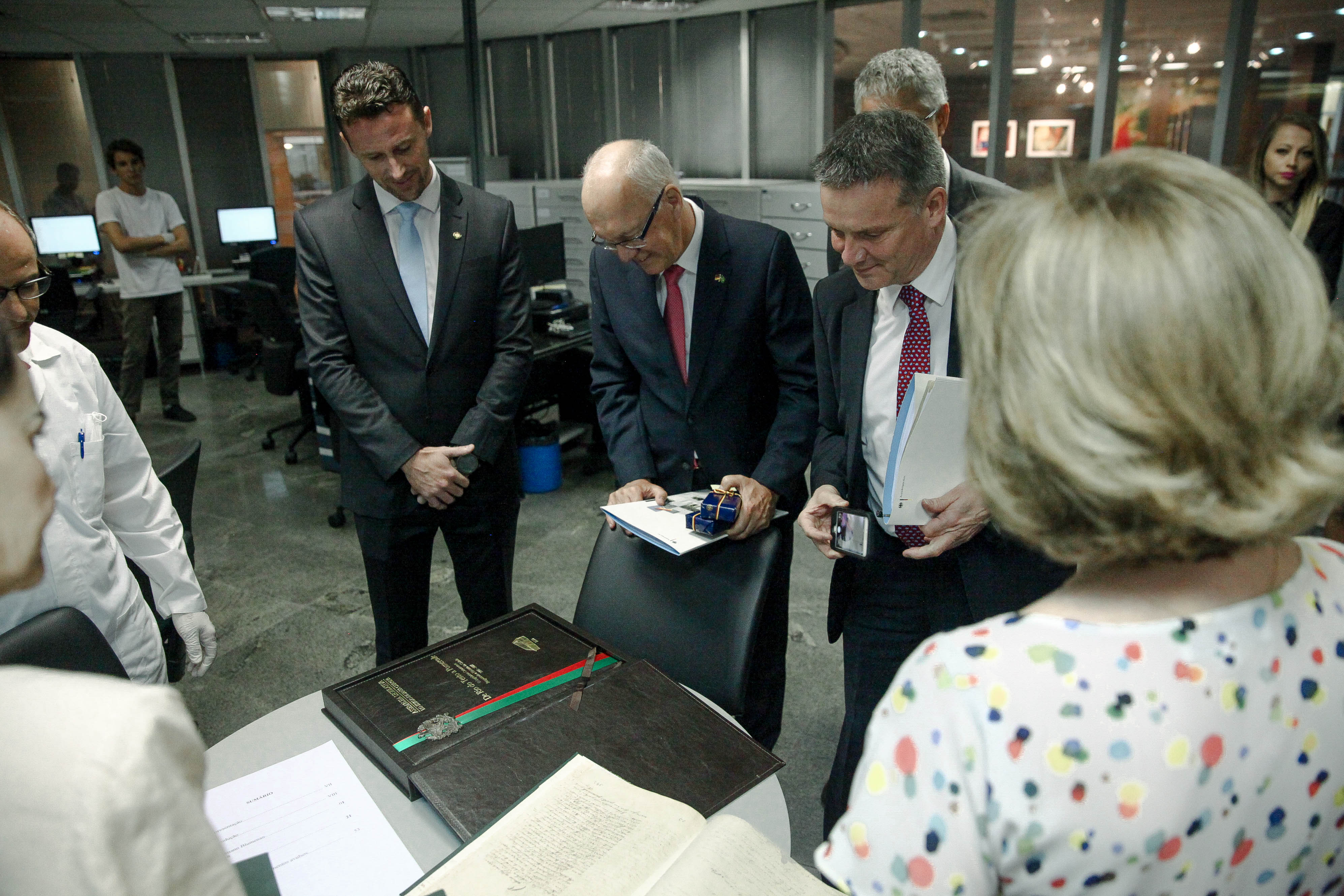 Embaixador da Alemanha visita a ALESC
