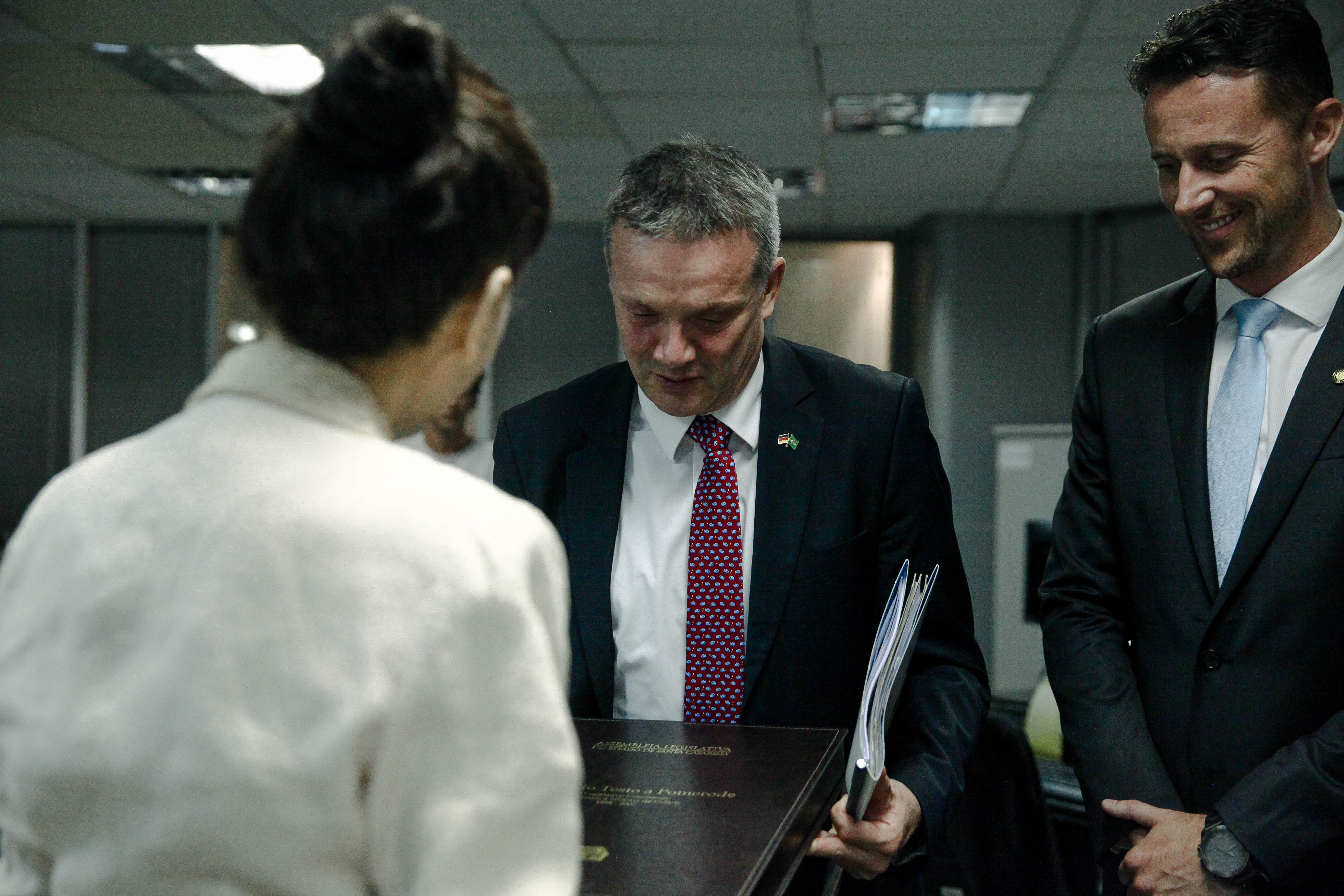 Embaixador da Alemanha visita a ALESC