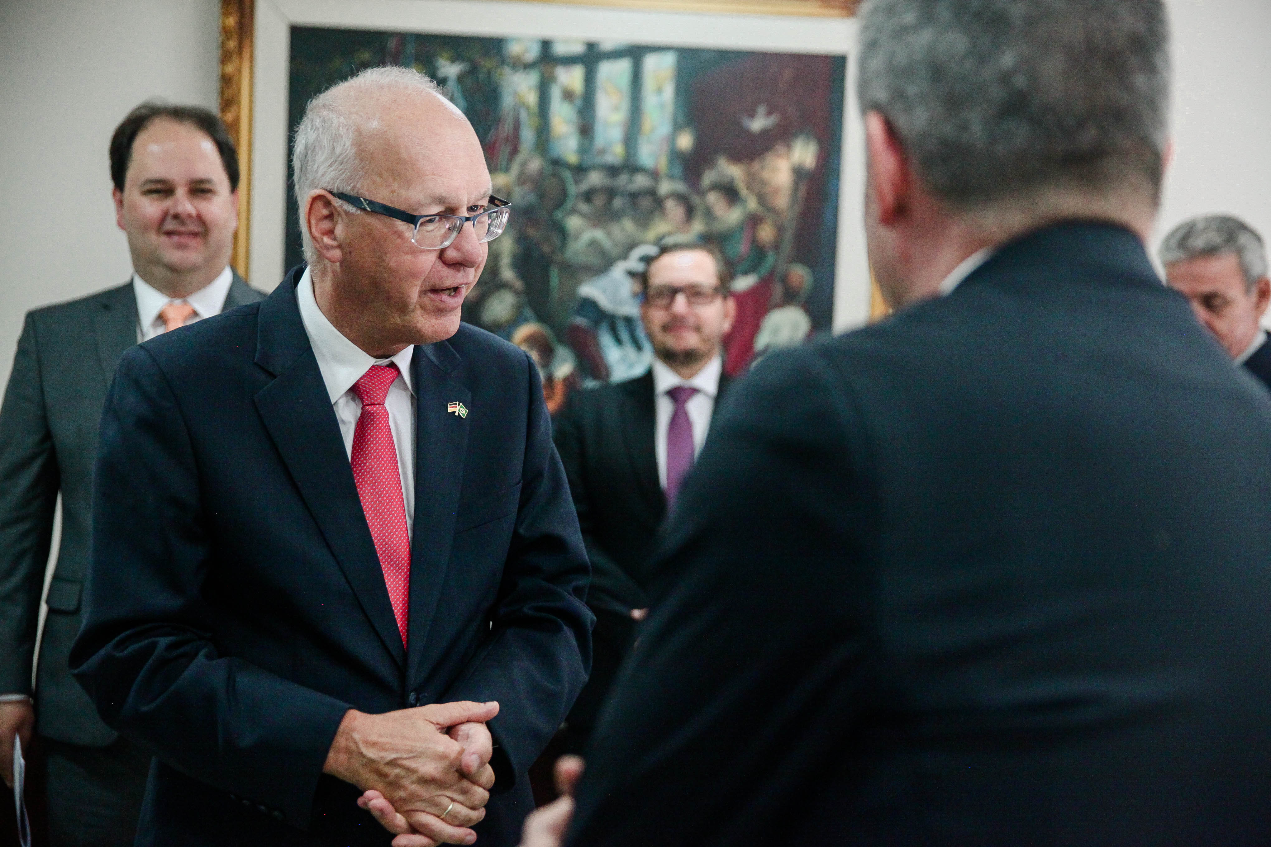 Embaixador da Alemanha visita a ALESC