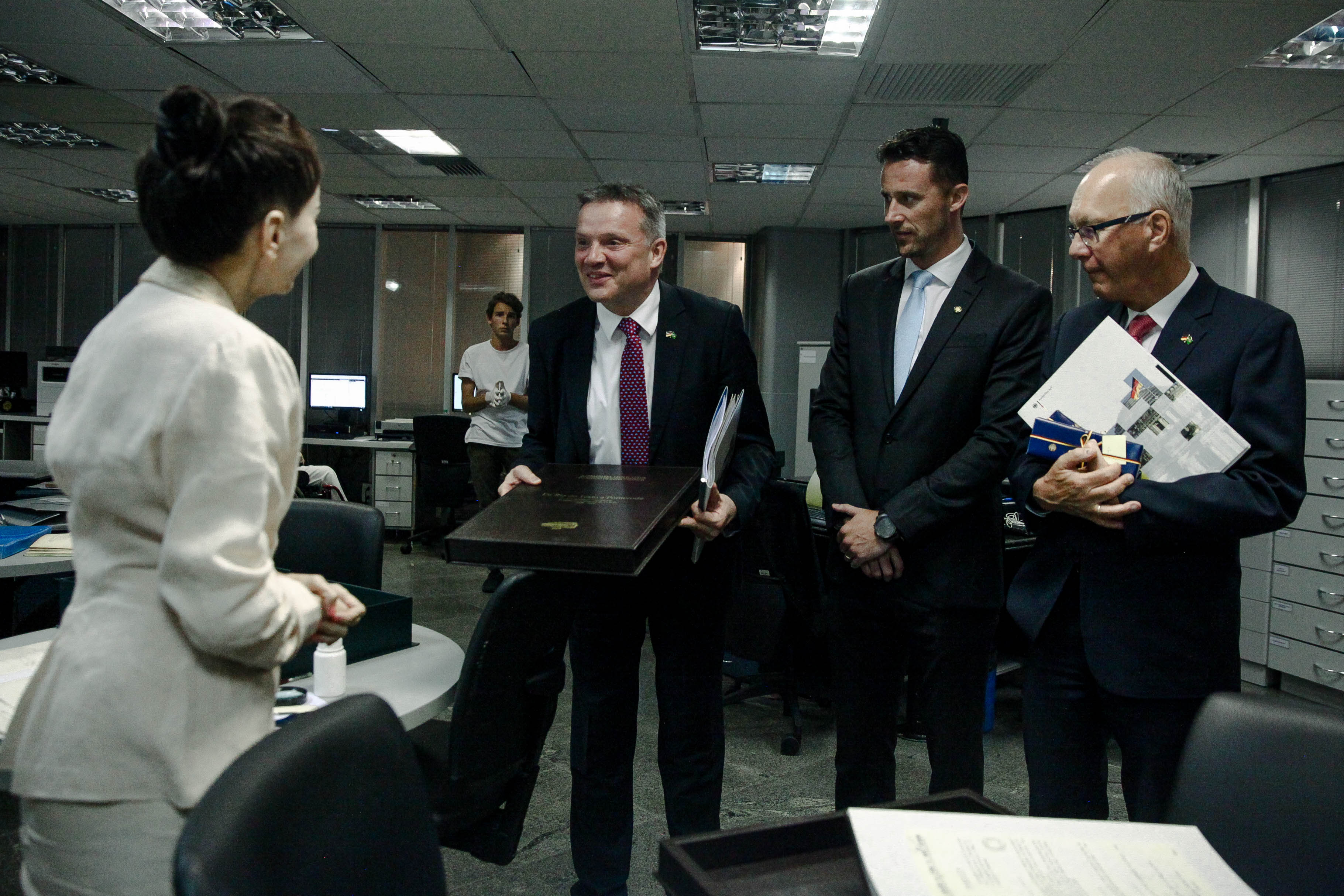 Embaixador da Alemanha visita a ALESC