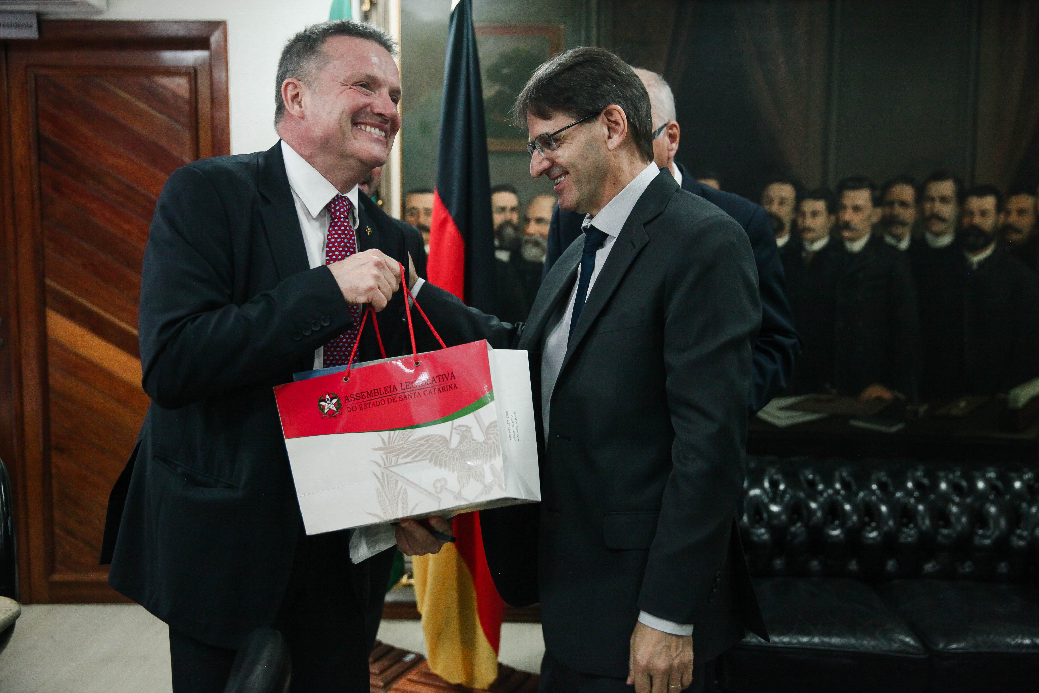 Embaixador da Alemanha visita a ALESC