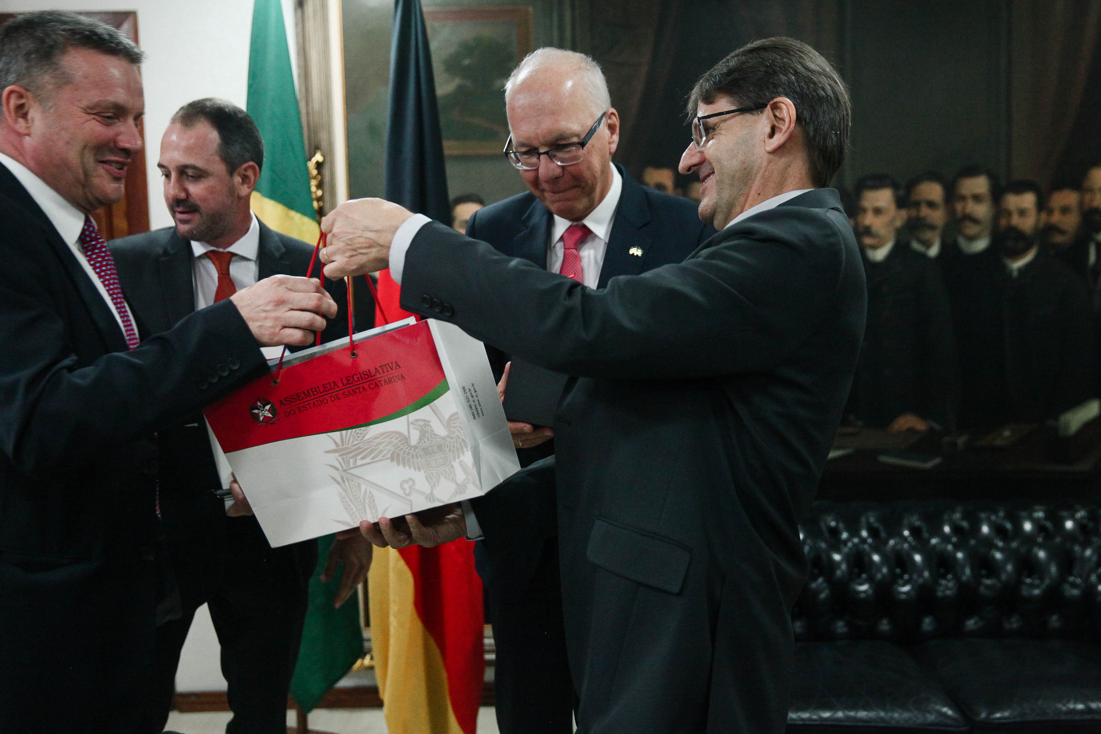 Embaixador da Alemanha visita a ALESC
