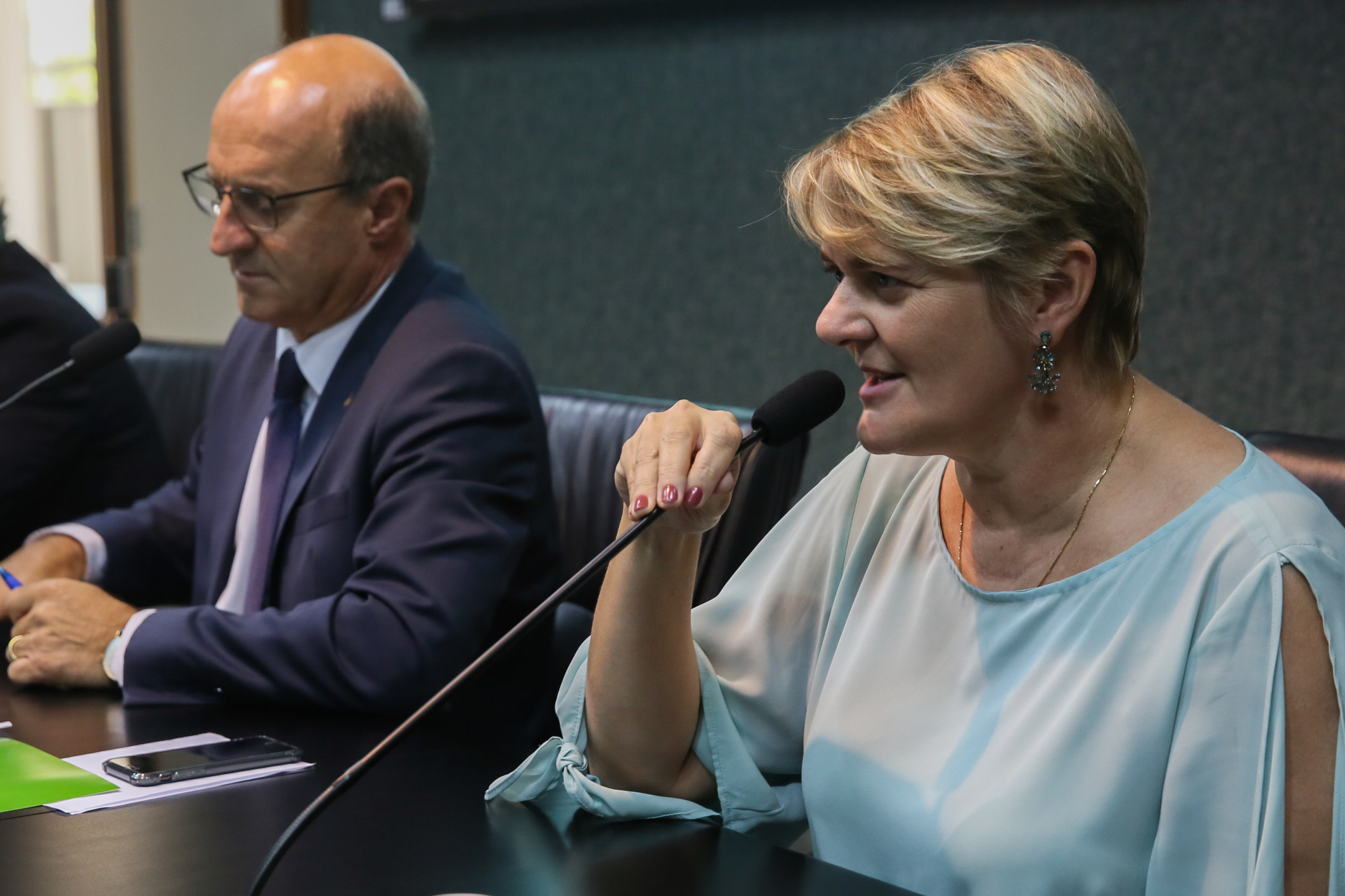 Comissão de Defesa dos Direitos da Pessoa com Deficiência é instalada. Deputados Vicente Caropreso (PSDB) e José Milton (PP) são eleitos presidente e vice da comissão.