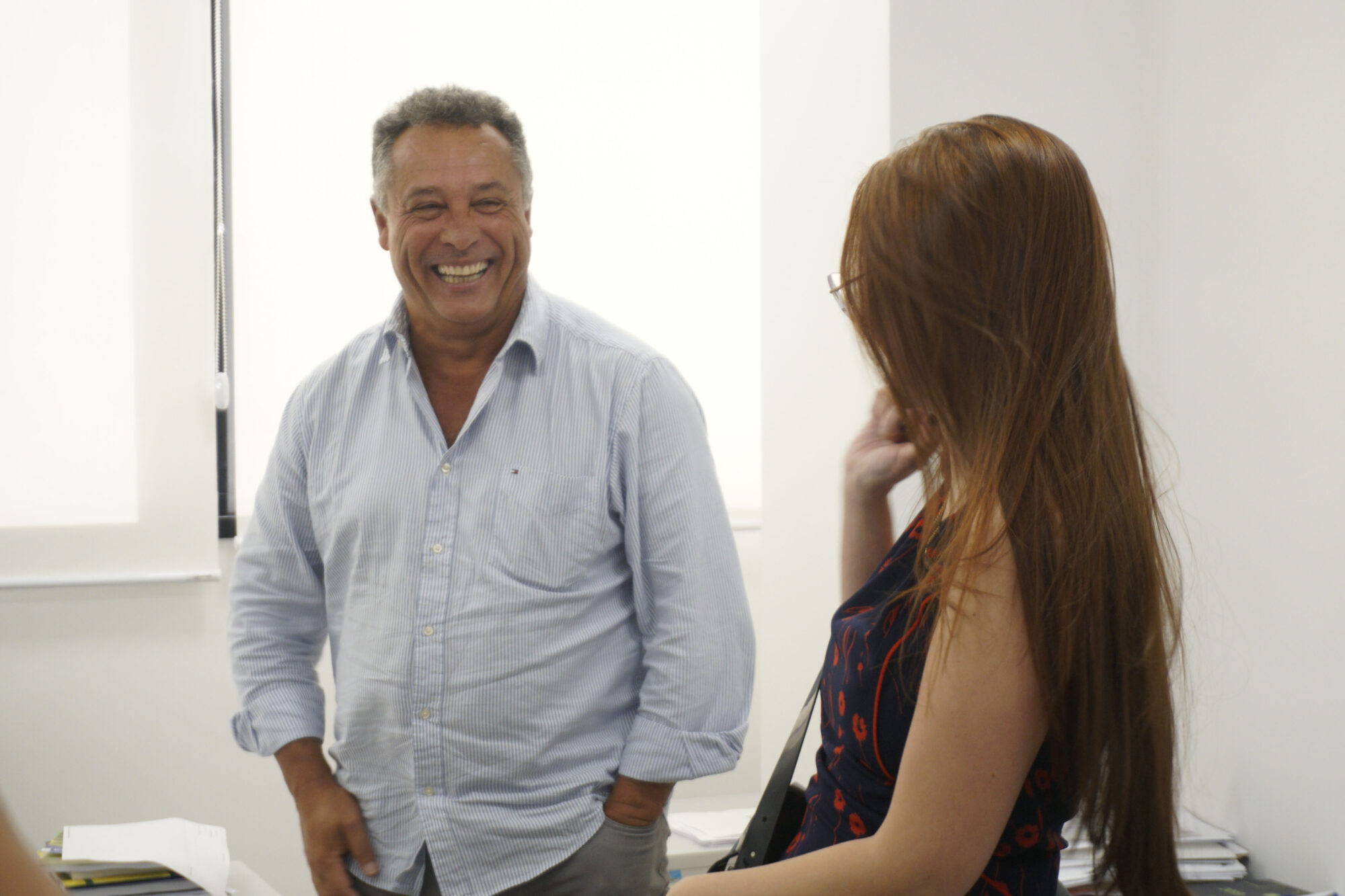 Deputada Ana Caroline Campagnolo visita Anexo Administrativo da Alesc