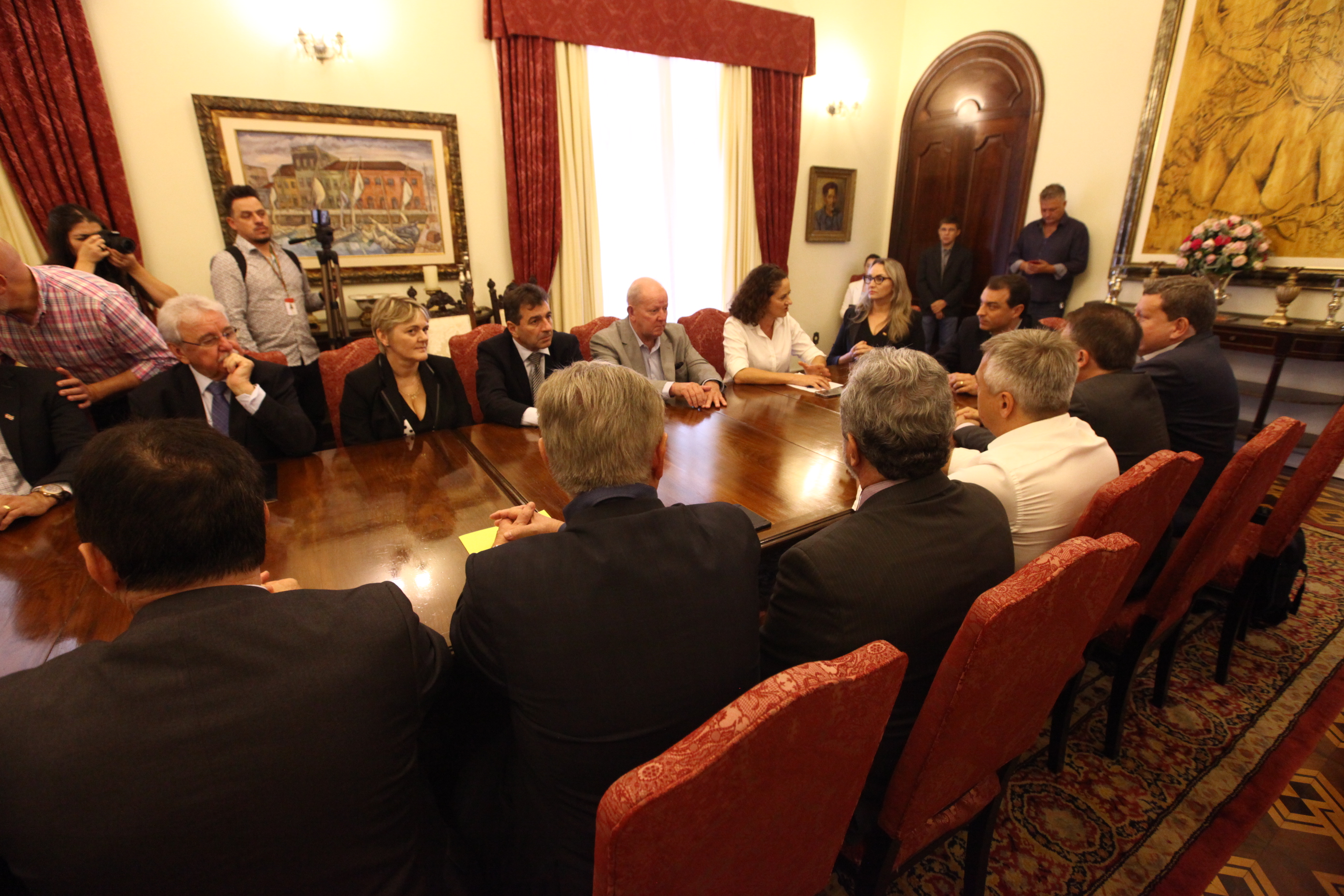 Reunião da Bancada do Oeste Com Governador