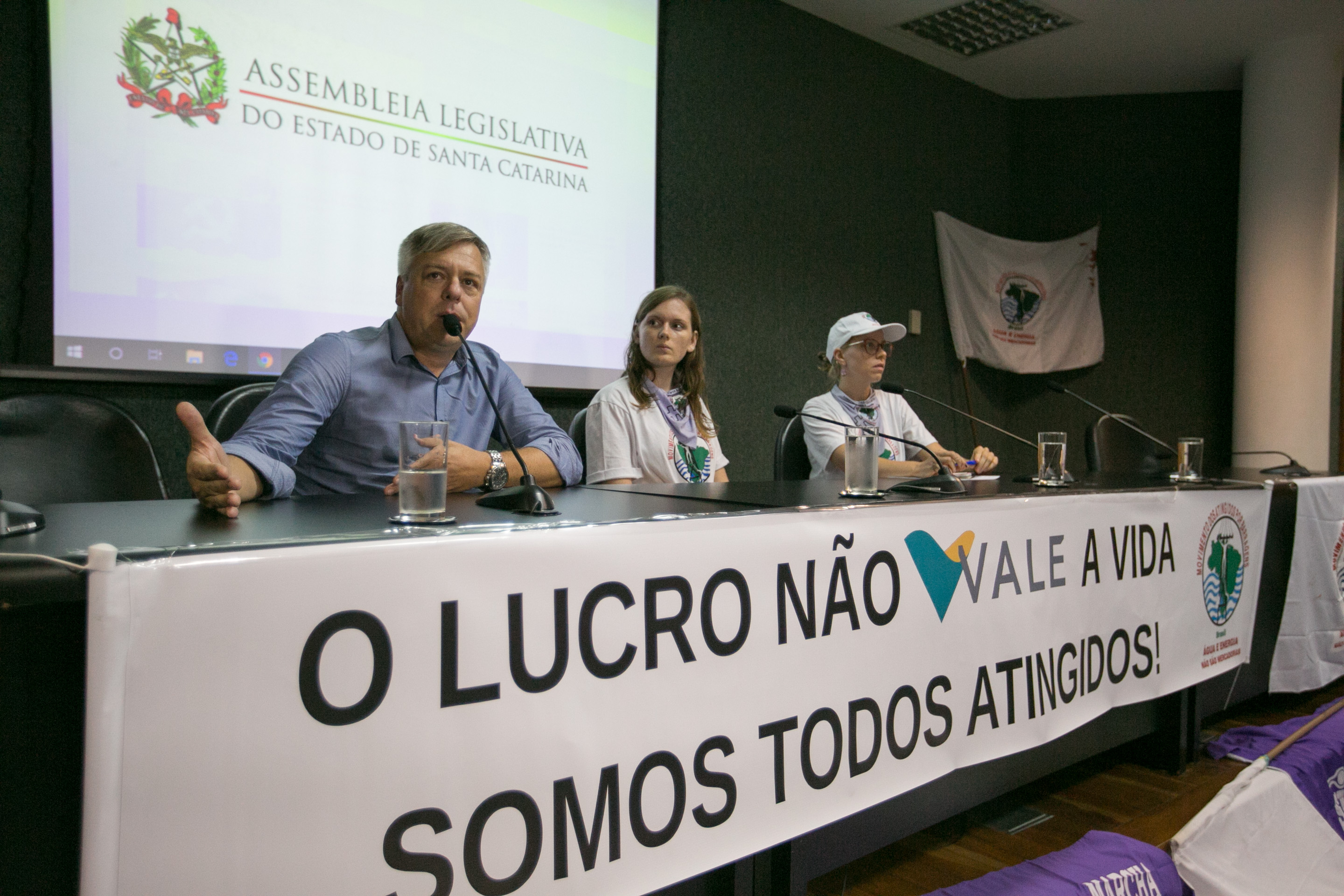 Reunião sobre a segurança das barragens do Estado de Santa Catarina