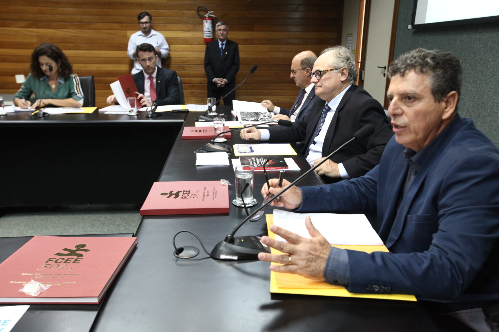 Comissão recebe presidente da FCEE e apresenta planejamento para 2019