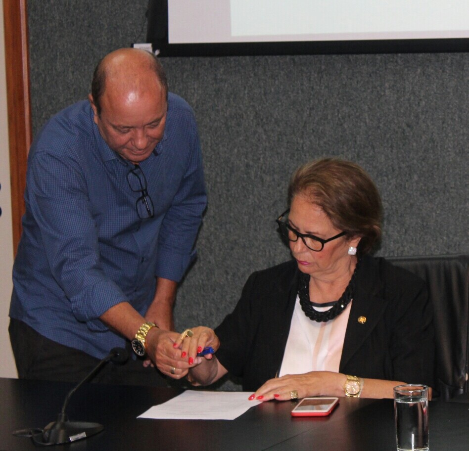 Deputada Ada de Luca na instalação da Comissão de Saúde