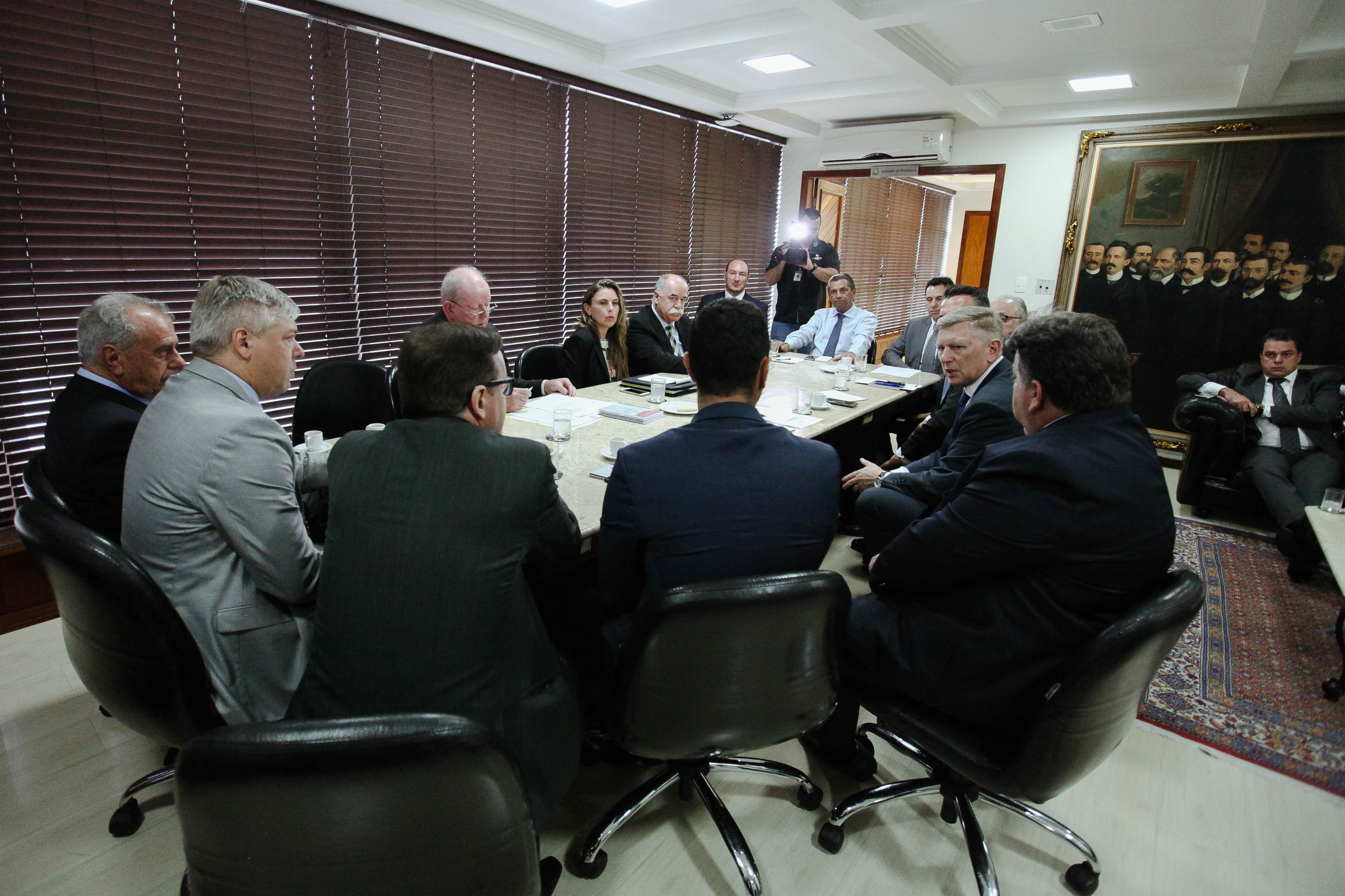 Reunião dos líderes sobre projeto de benefícios fiscais