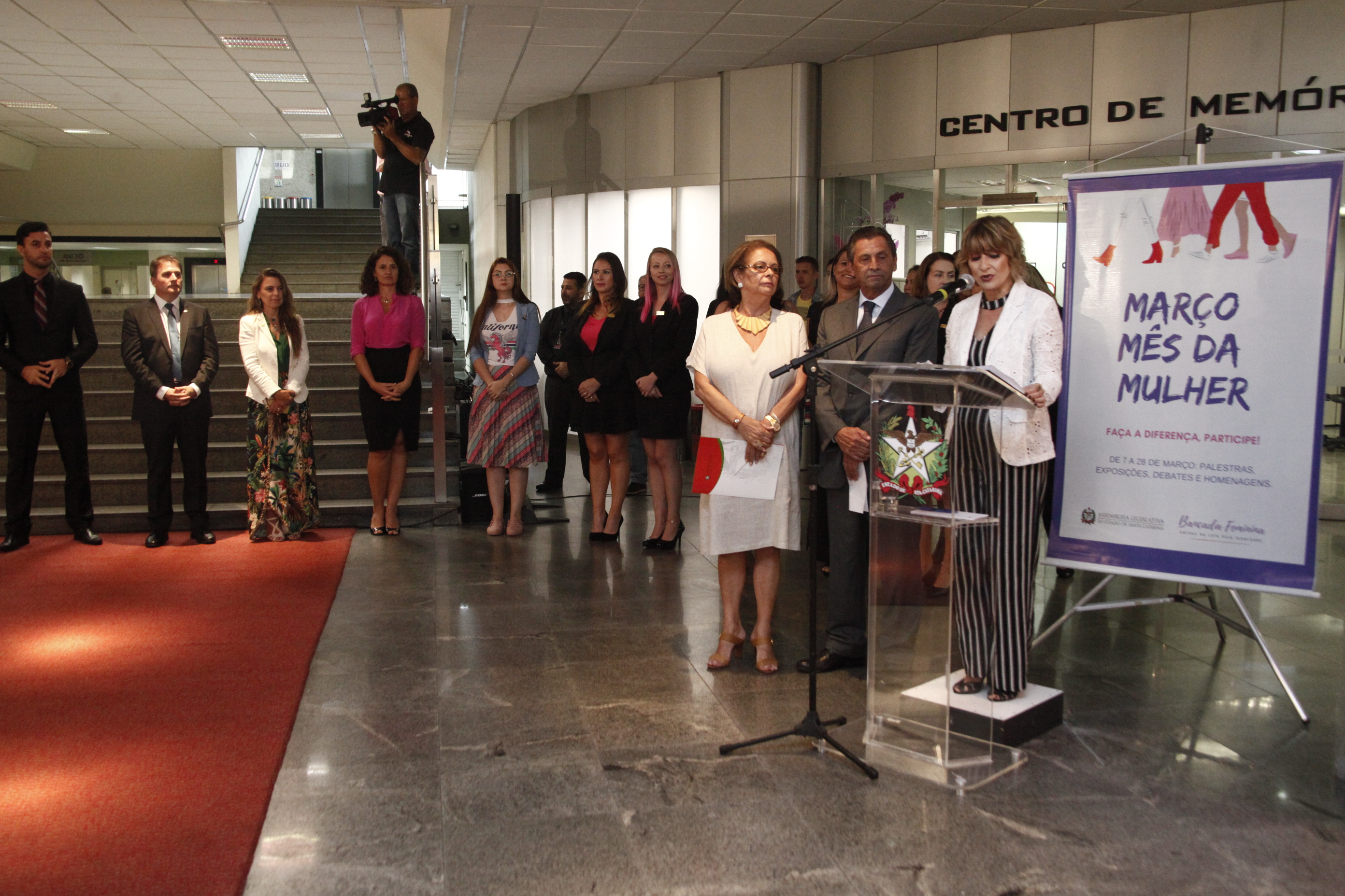 Abertura das Comemorações do Dia Internacional da Mulher
