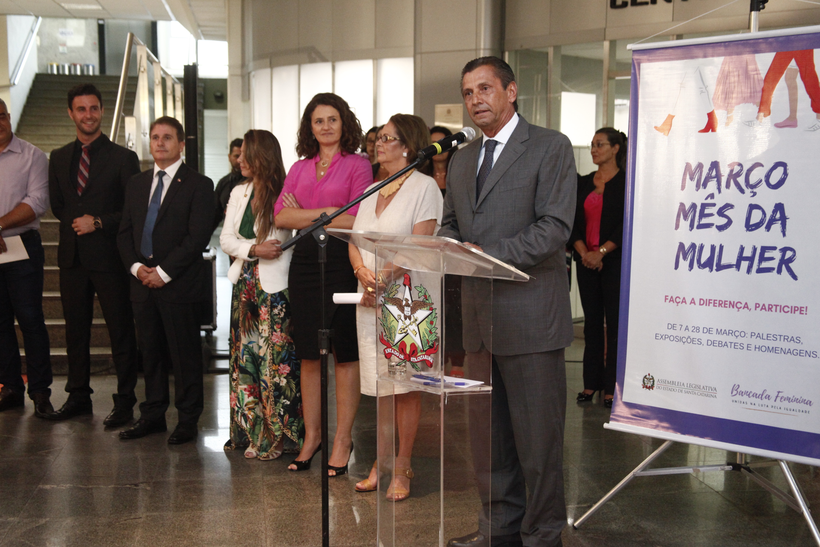 Abertura das Comemorações do Dia Internacional da Mulher