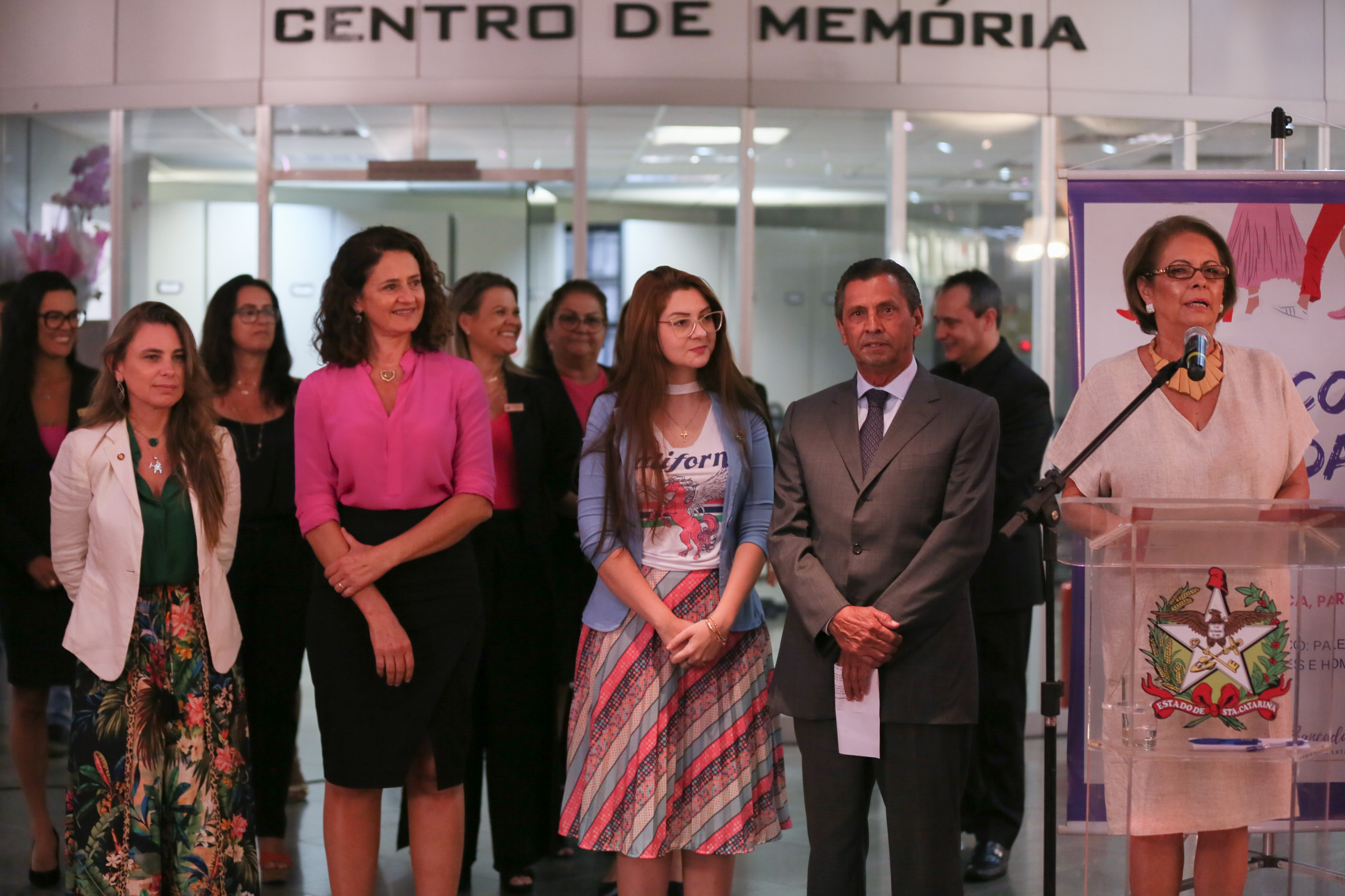 Abertura das Comemorações do Dia Internacional da Mulher.