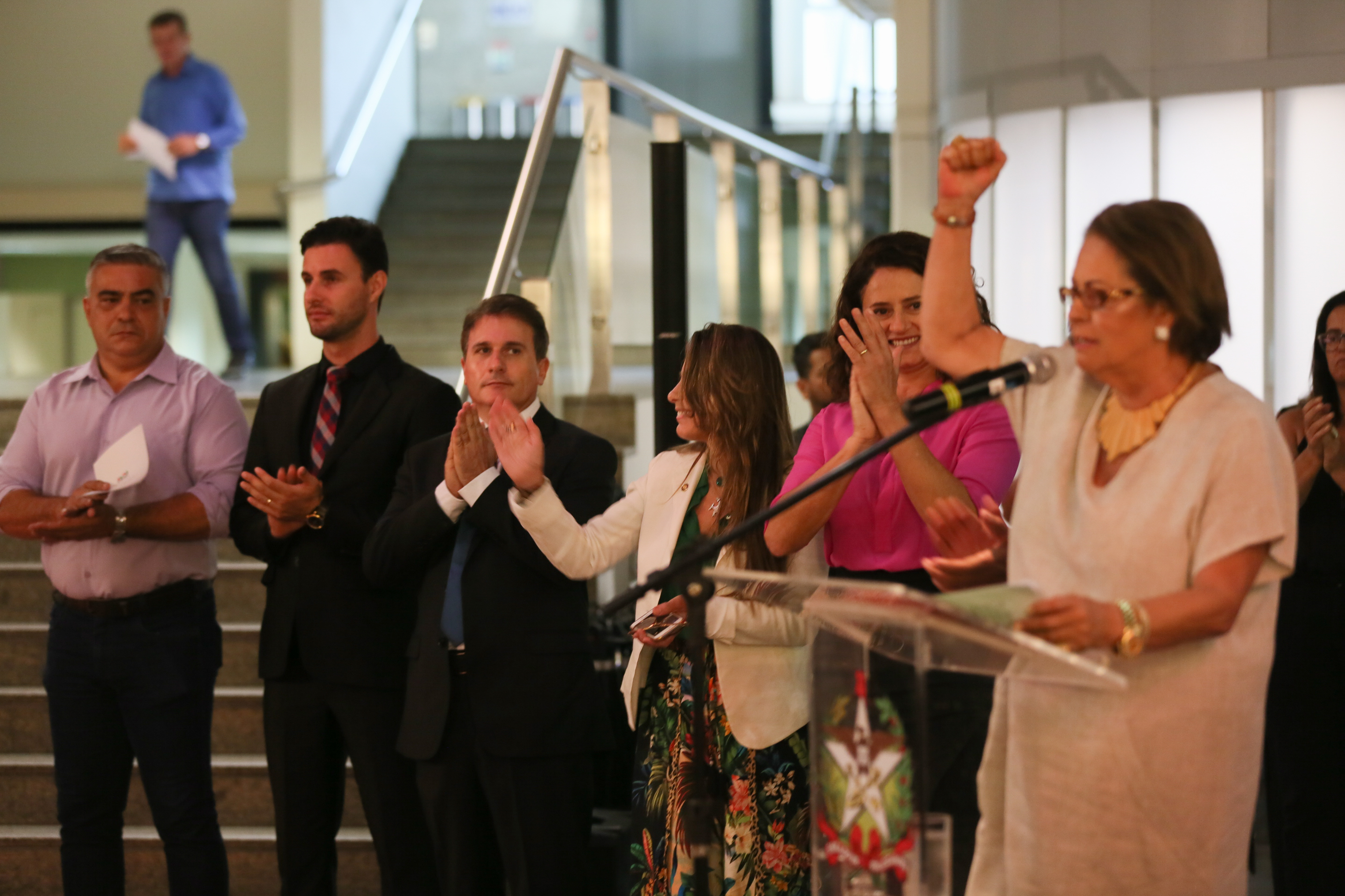 Abertura das Comemorações do Dia Internacional da Mulher.