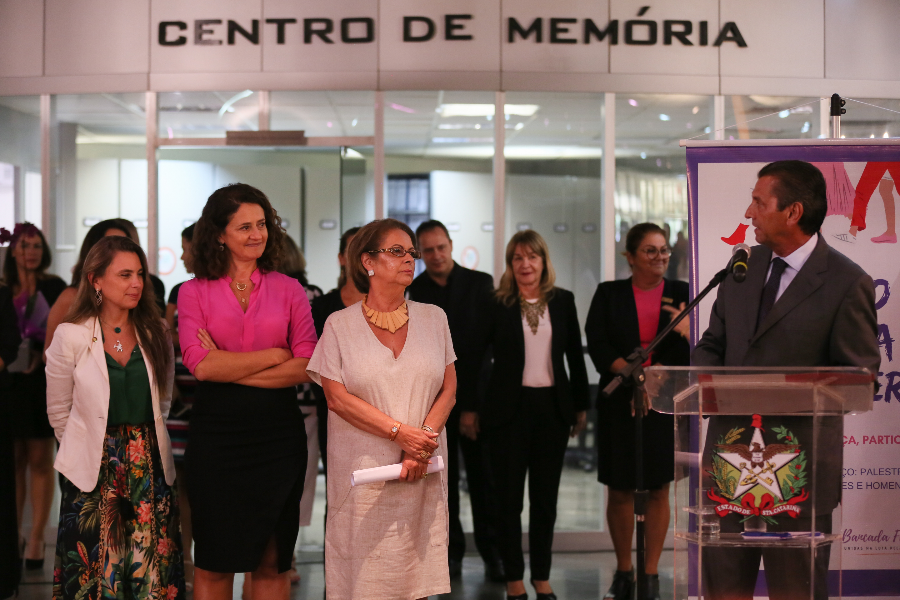 Abertura das Comemorações do Dia Internacional da Mulher.