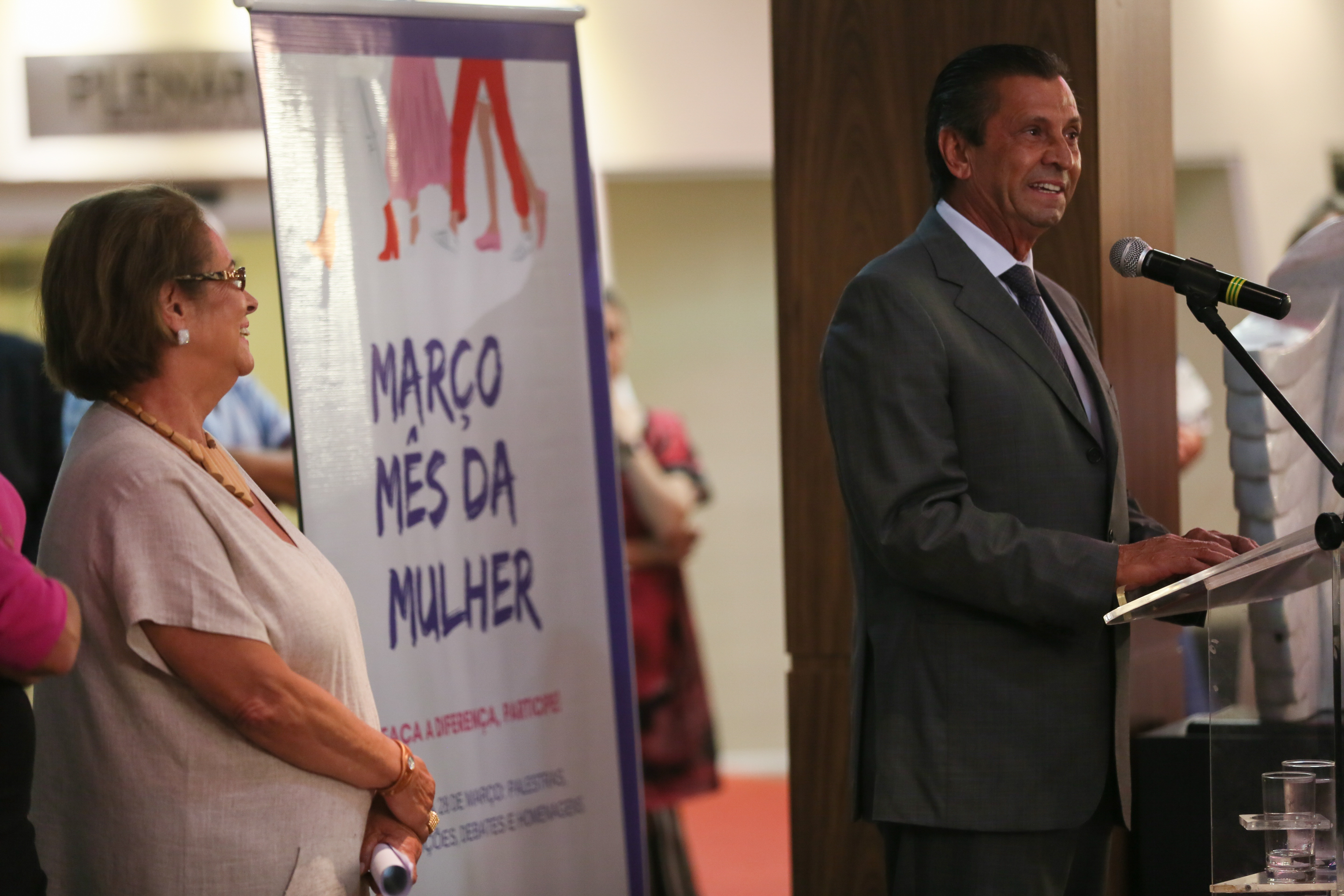 Abertura das Comemorações do Dia Internacional da Mulher.