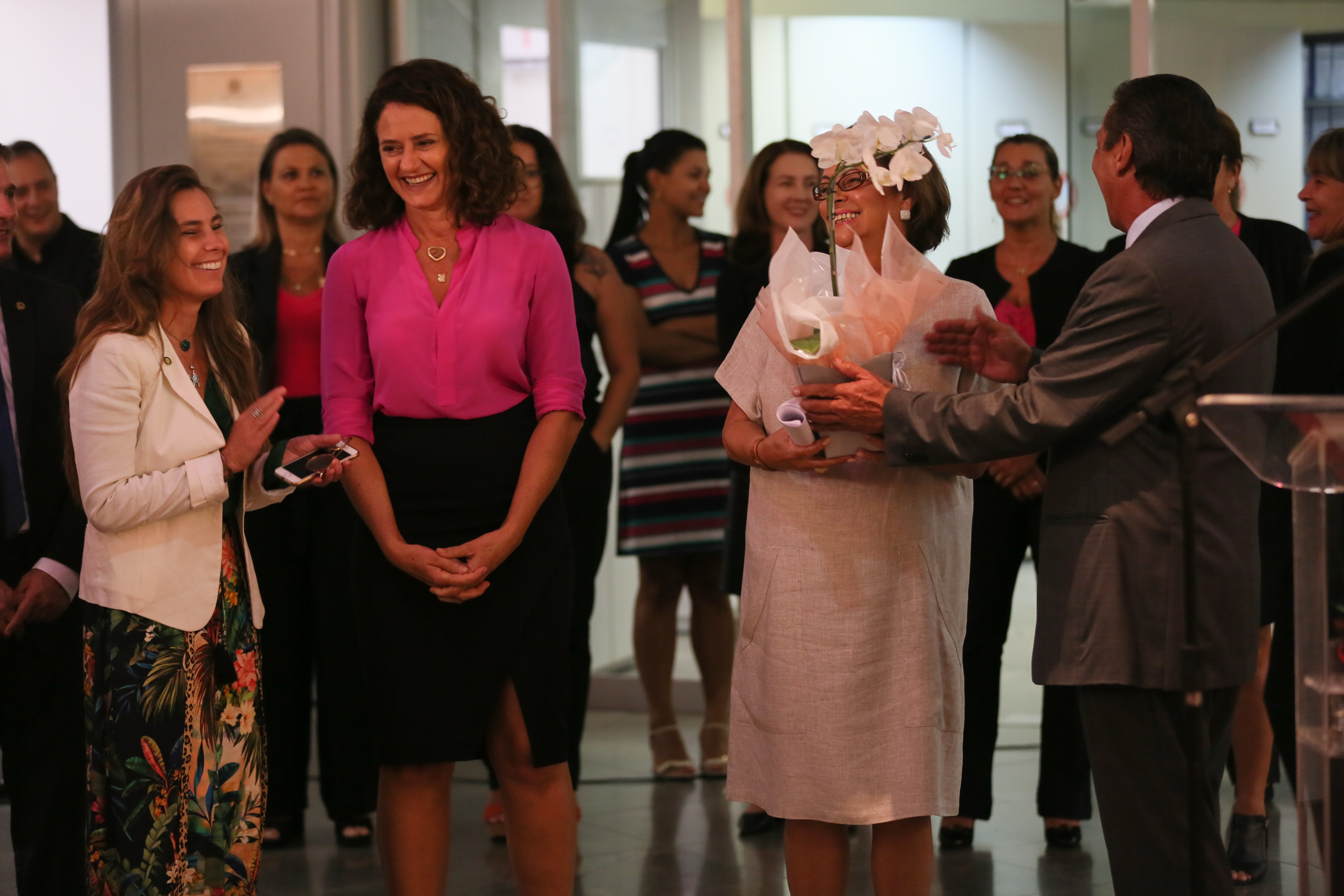 Abertura das Comemorações do Dia Internacional da Mulher.