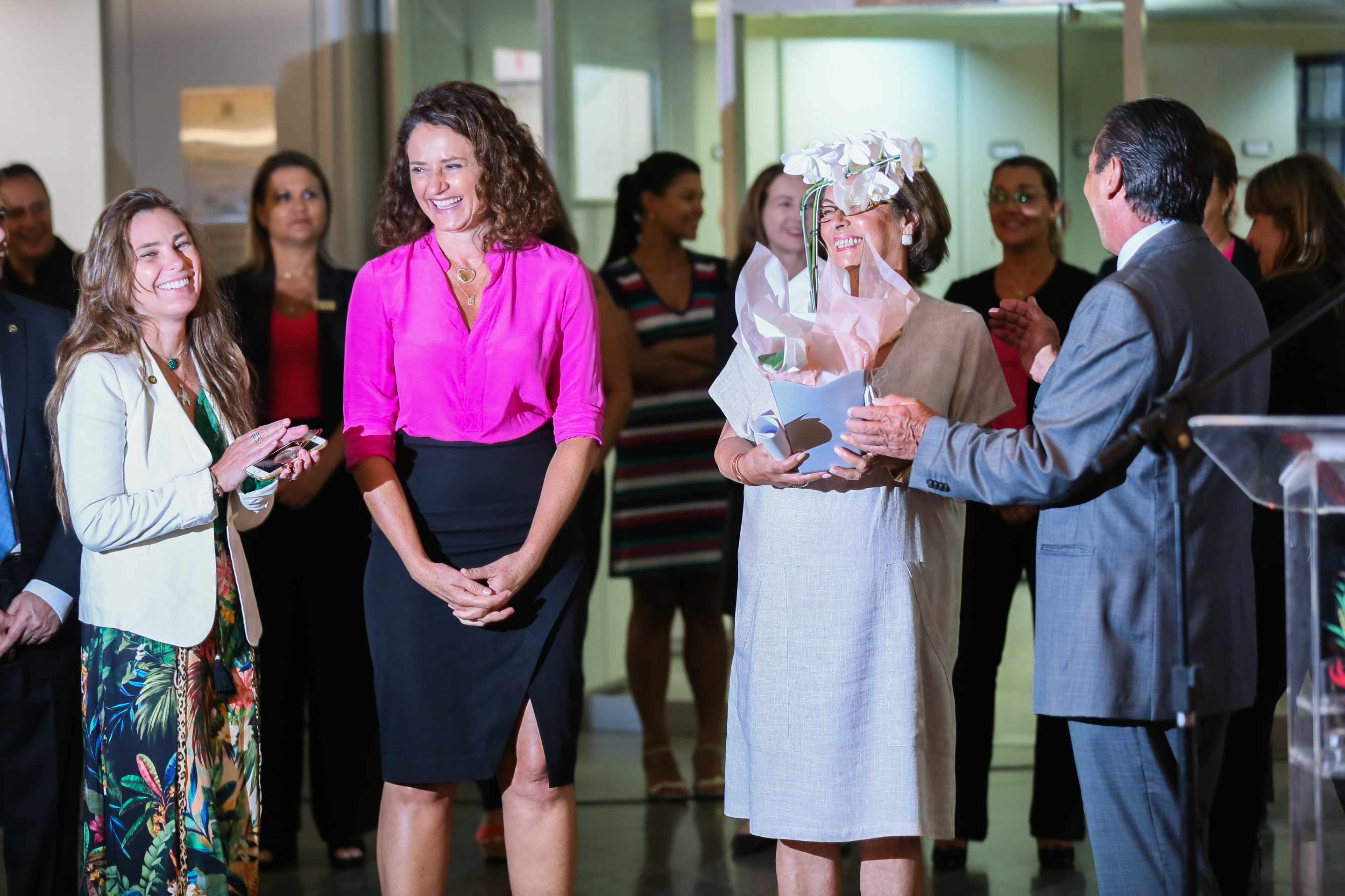 Abertura das Comemorações do Dia Internacional da Mulher.