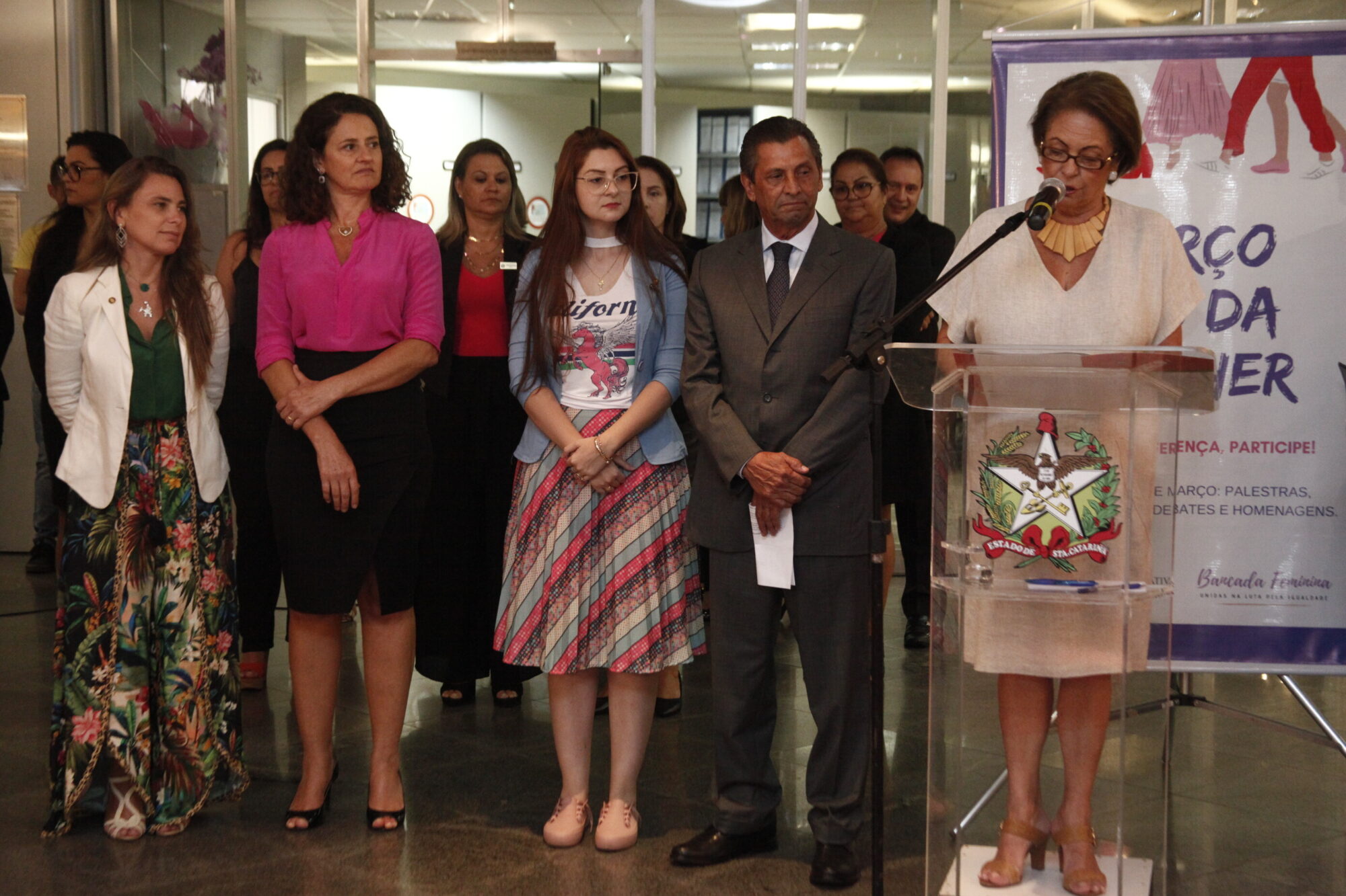 Alesc lança programação do Mês da Mulher