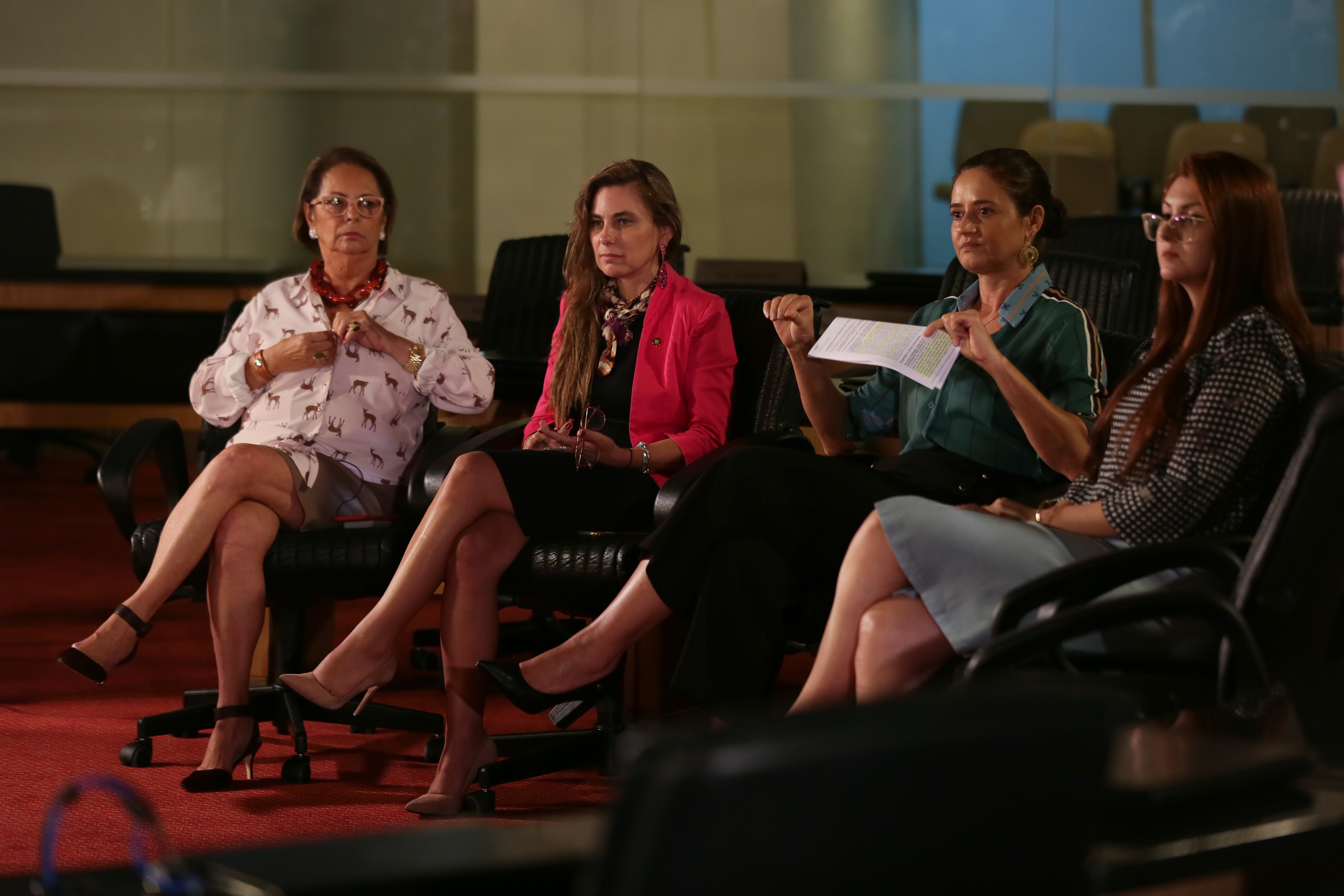 BASTIDORES -  Gravação da TVAL para o Dia da Mulher.