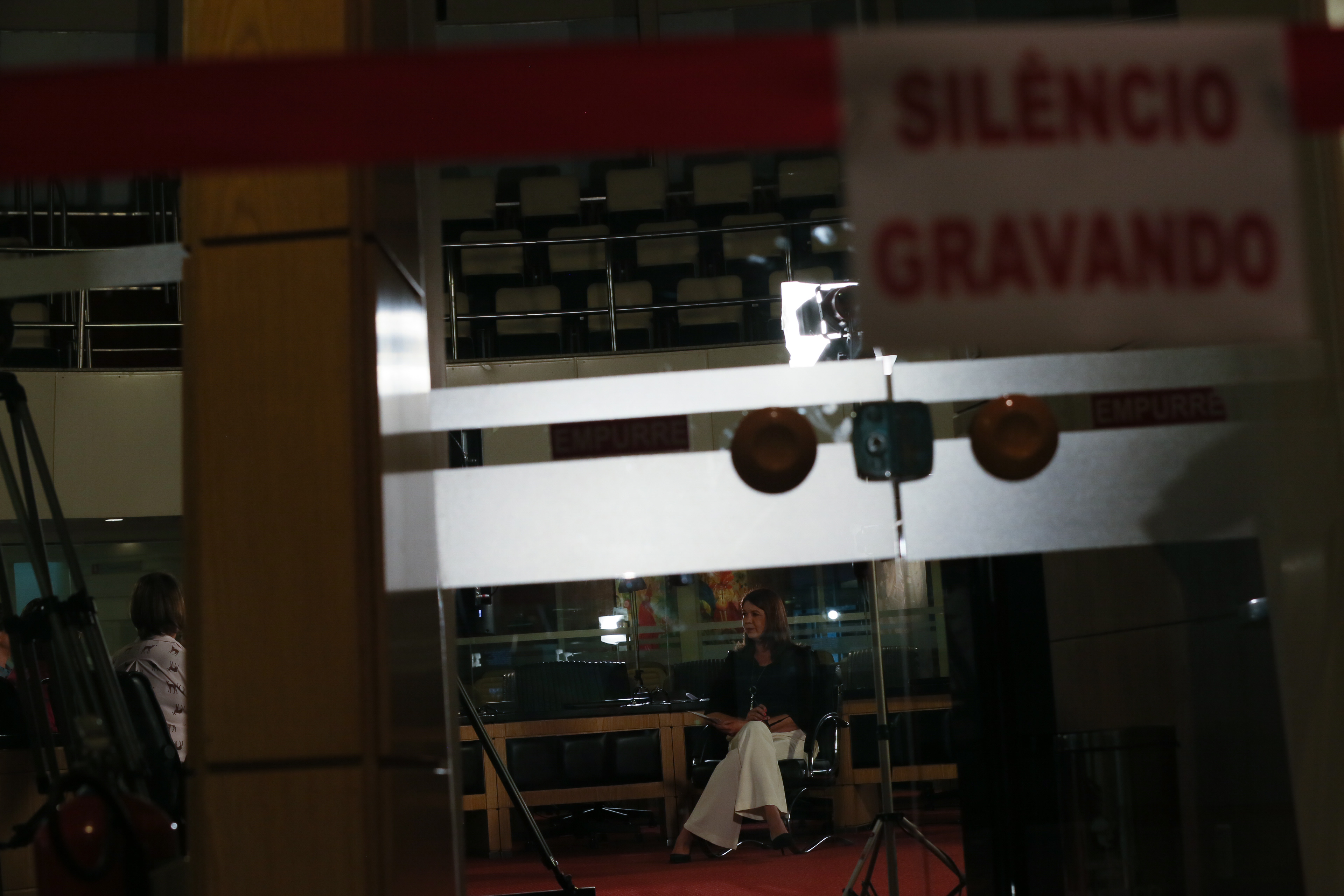 BASTIDORES -  Gravação da TVAL para o Dia da Mulher.