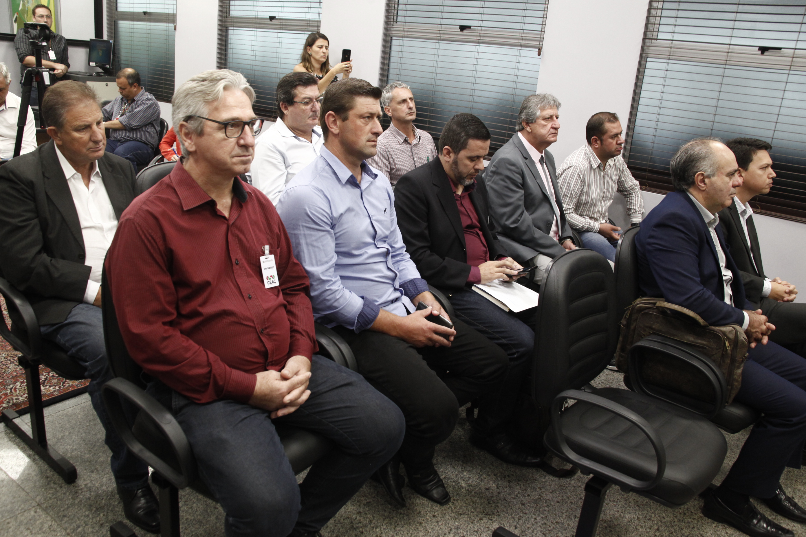 Frente Parlamentar Norte/Nordeste é lançada na Sala da Imprensa da Alesc.