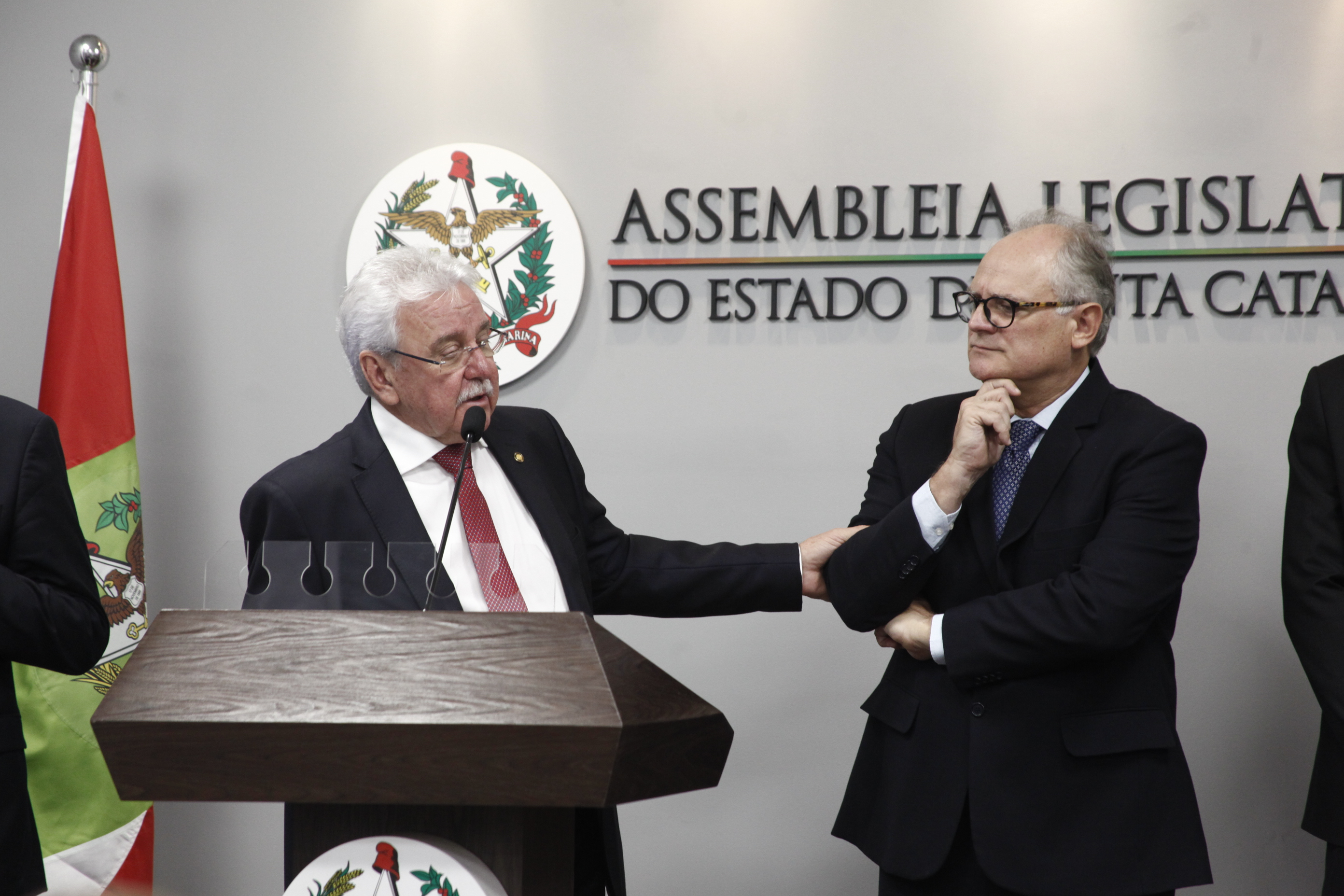 Frente Parlamentar Norte/Nordeste é lançada na Sala da Imprensa da Alesc.