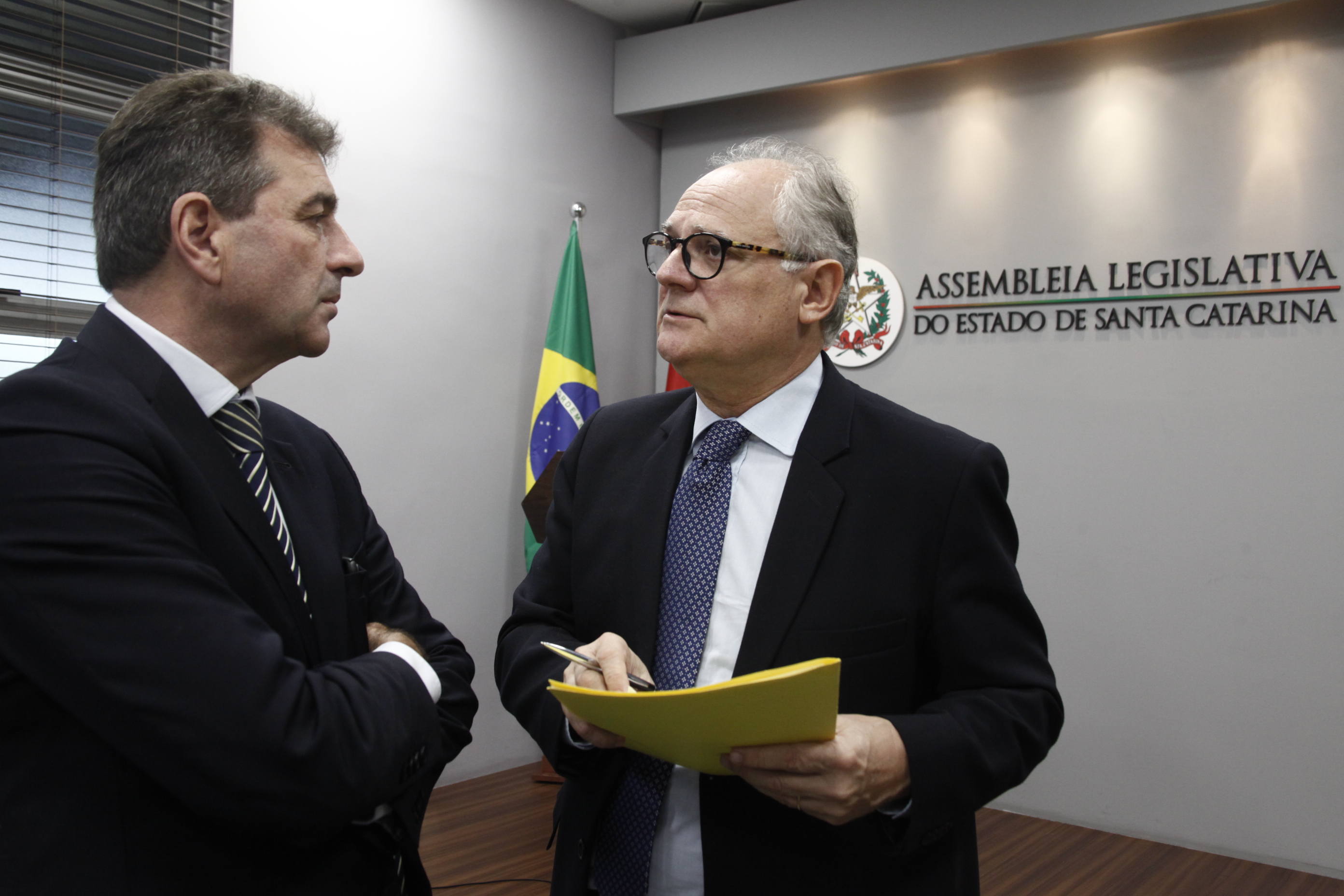 Frente Parlamentar Norte/Nordeste é lançada na Sala da Imprensa da Alesc.