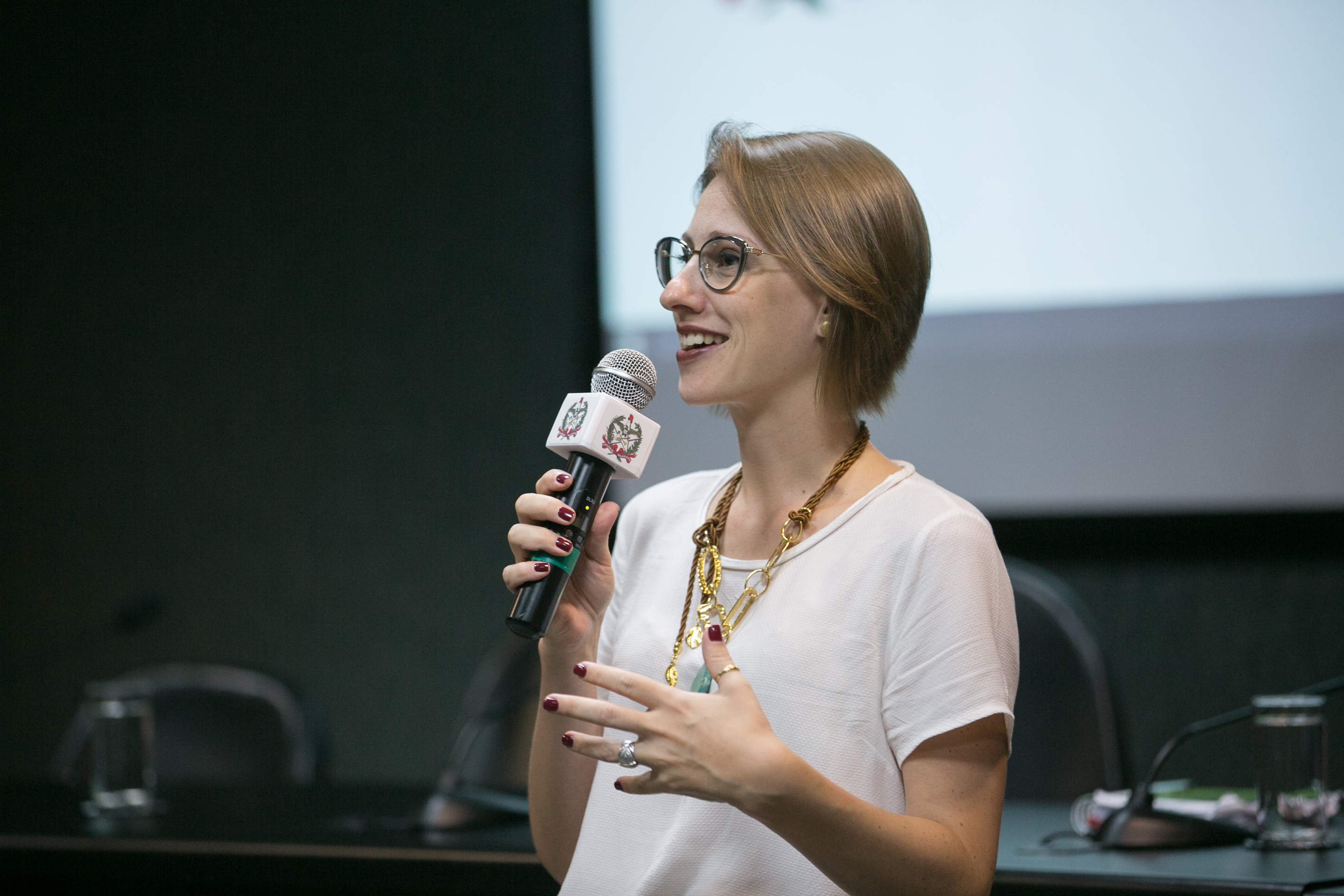 Professora Daniela Rosendo - Palestra 