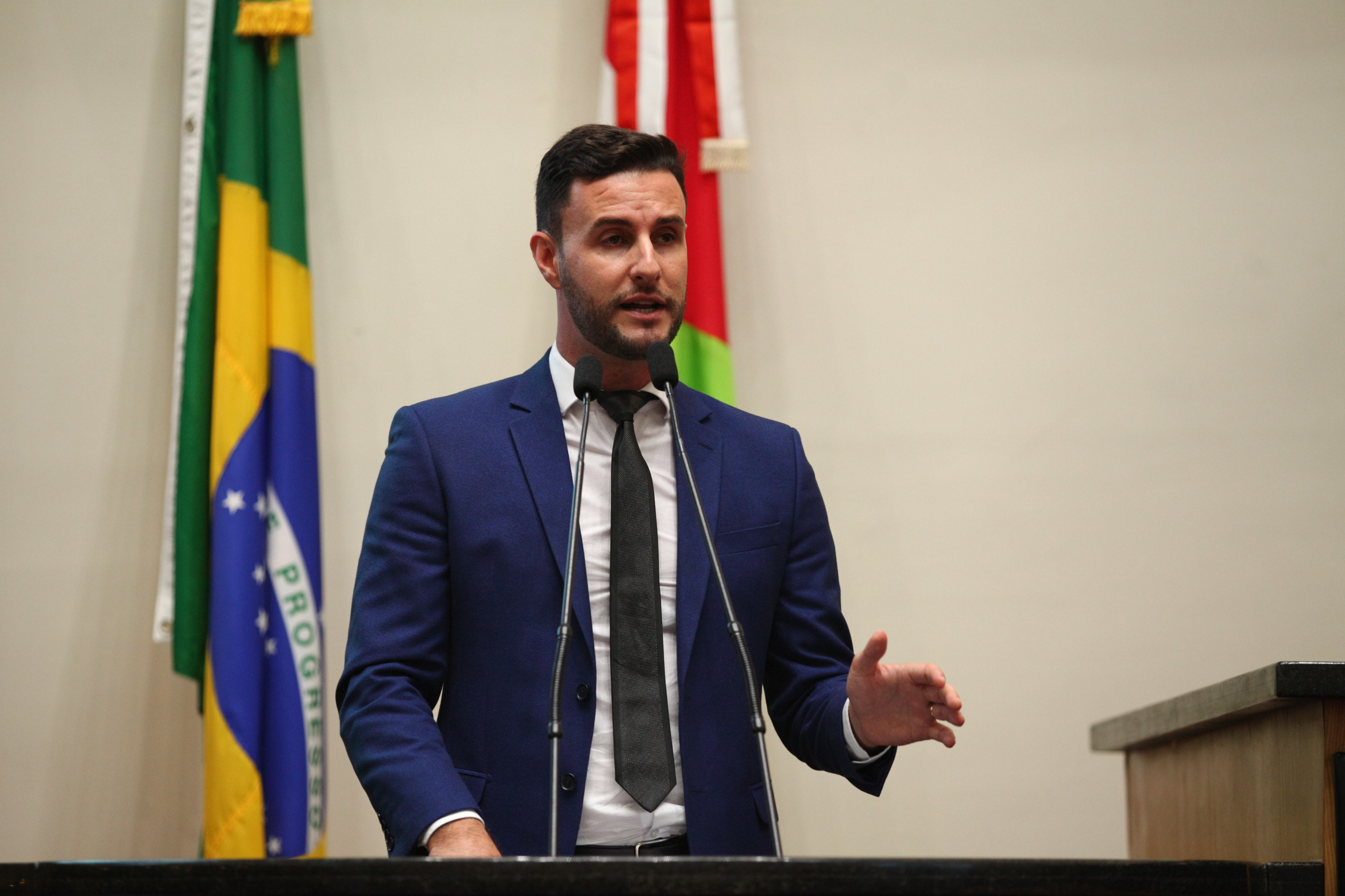 Sessão Plenária - Deputado Felipe Estevão (PSL)
