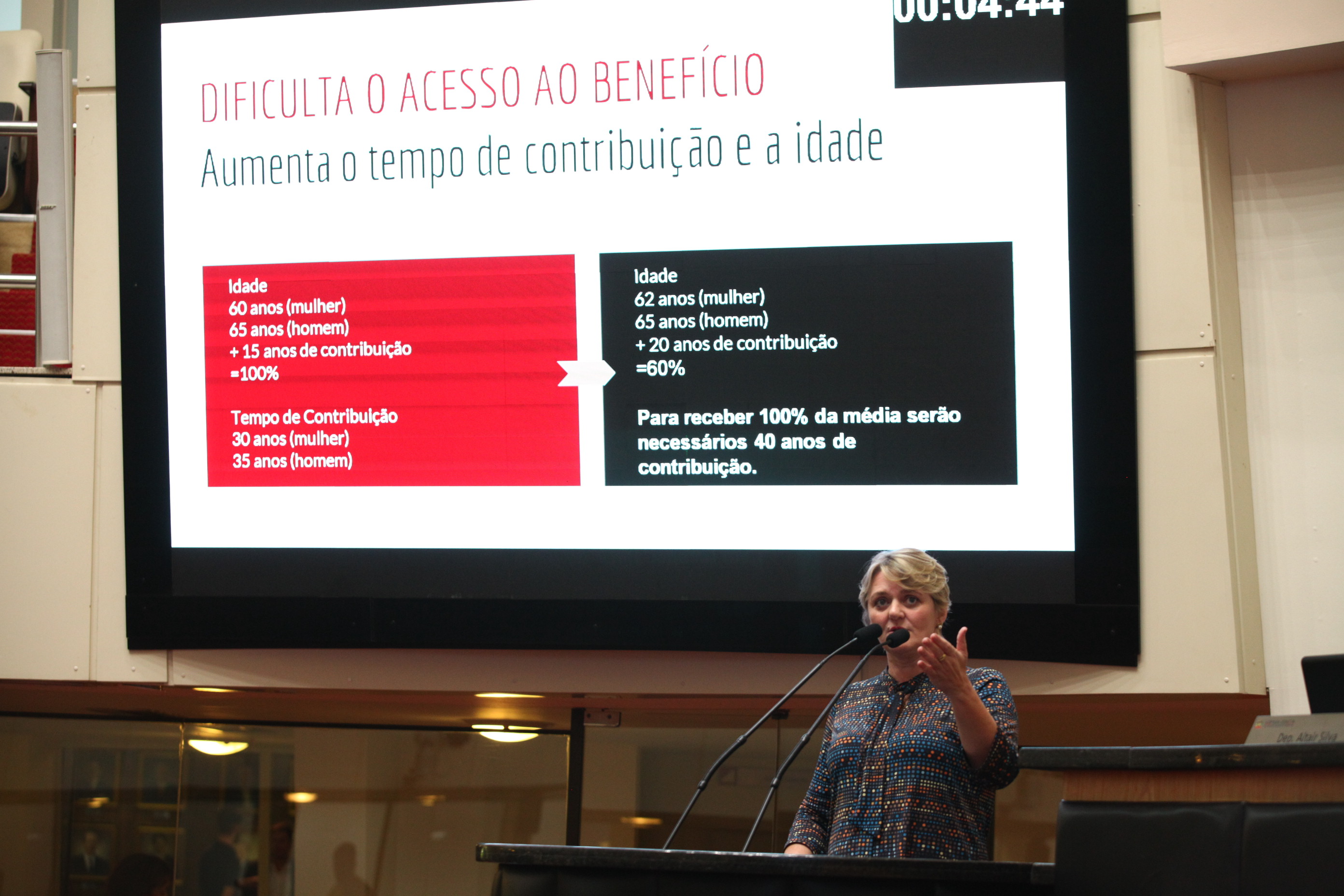 Sessão Plenária - Deputada Luciane Carminatti (PT)