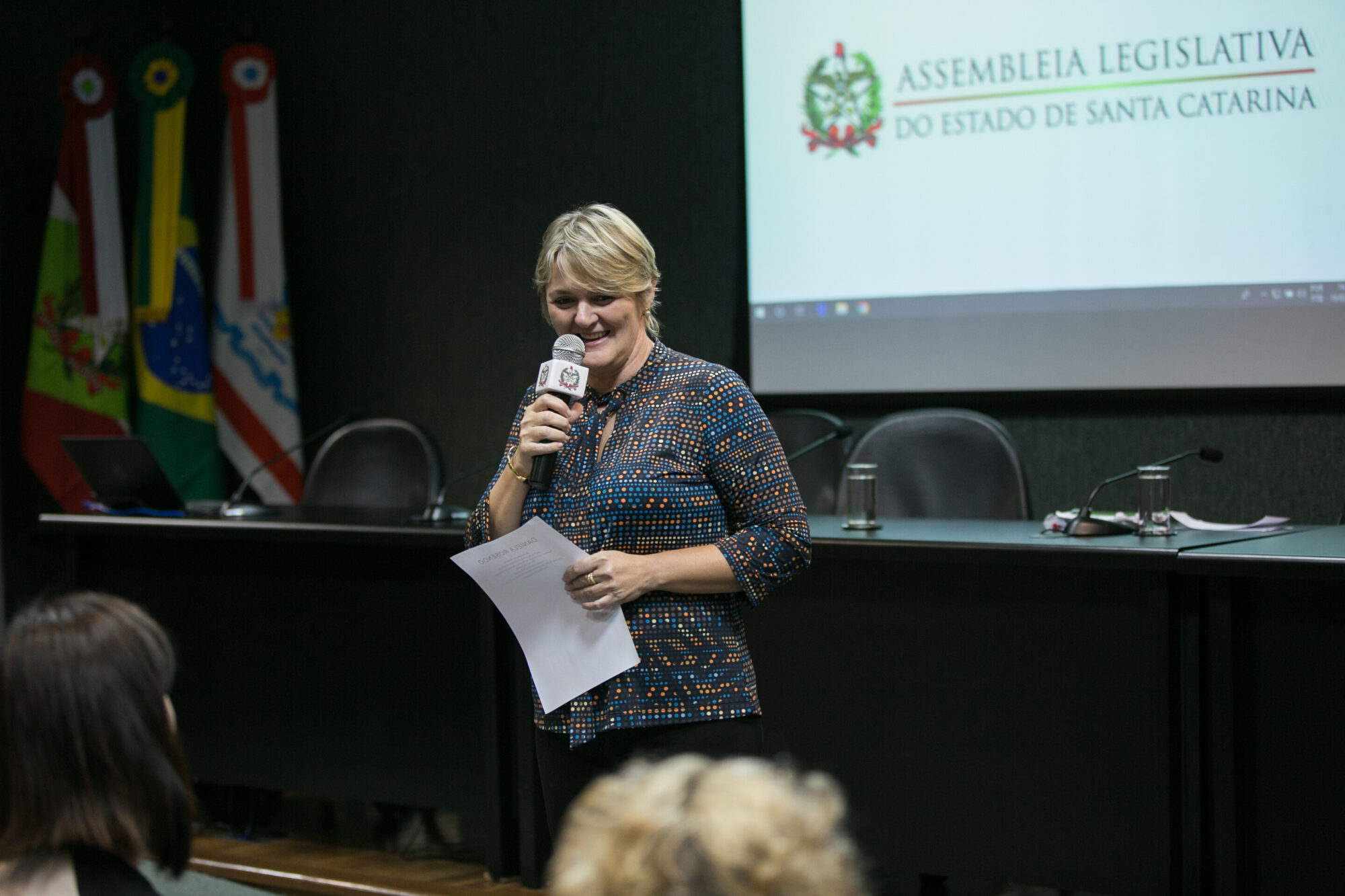 O evento contou com a participação da deputada Luciane Carminatti (PT).