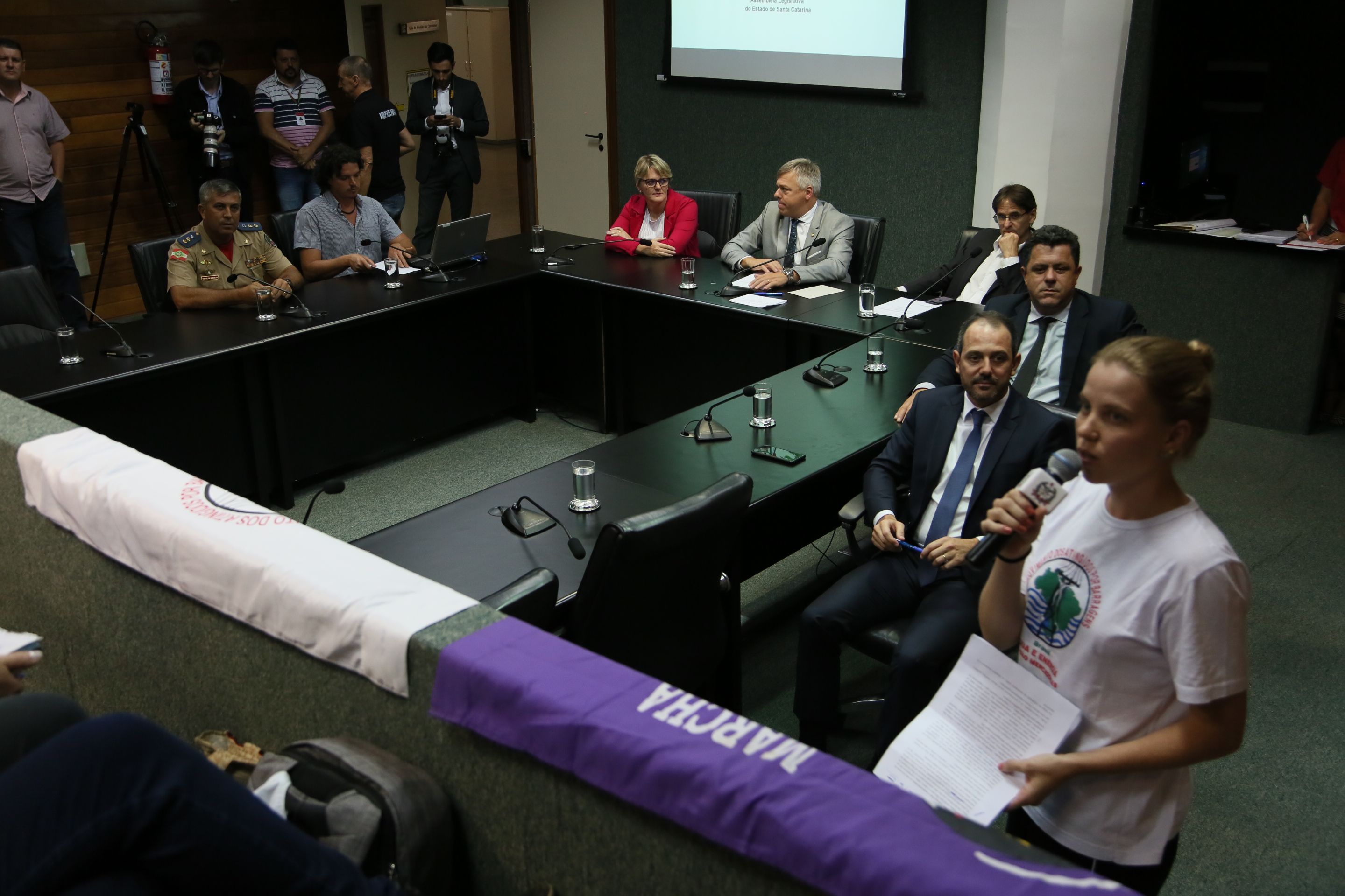 Frente Parlamentar pelos Direitos dos Atingidos por Barragens. Foto: Fábio Queiroz / Agência AL