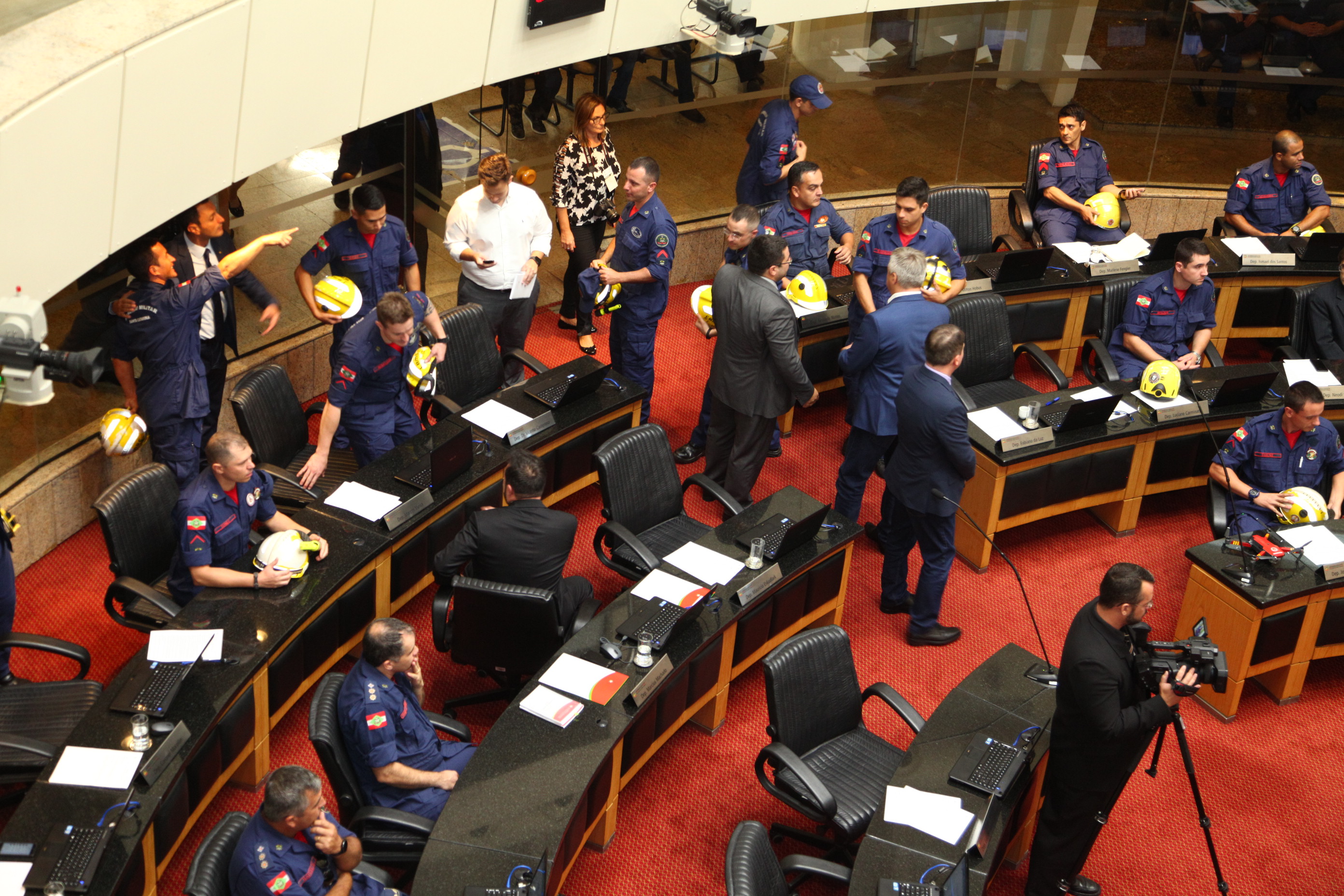 Homenagem aos Bombeiros Militares pela Atuação em Brumadinho