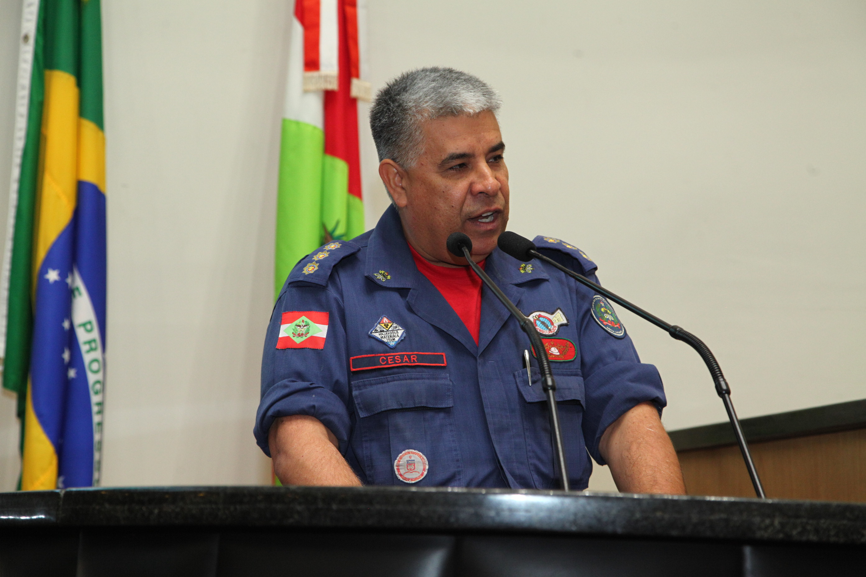 Homenagem aos Bombeiros Militares pela Atuação em Brumadinho - Coronel Cesar de Assunção Nunes