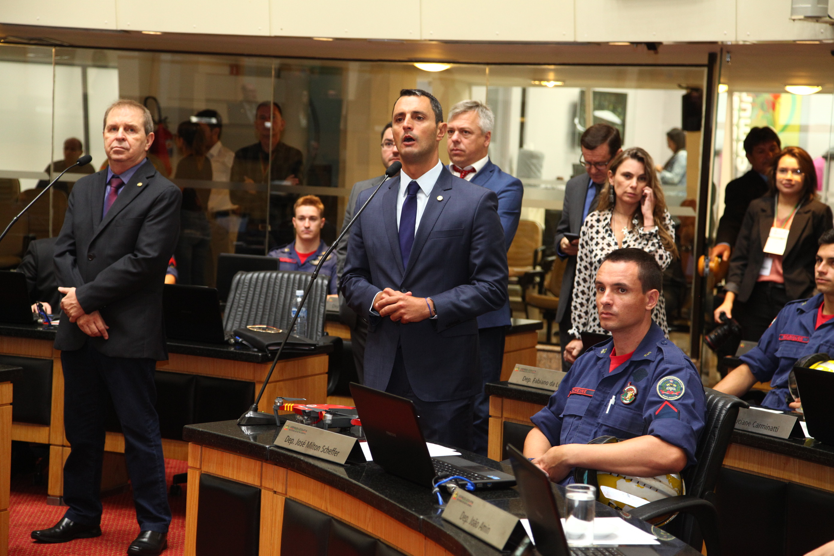 Homenagem aos Bombeiros Militares pela Atuação em Brumadinho